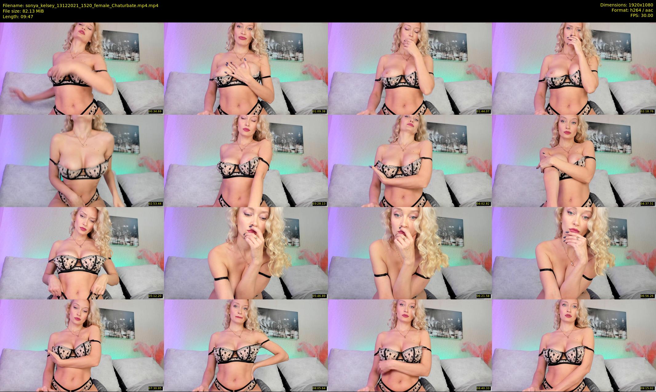sonya_kelsey — 10 minute Chaturbate female cam show recording, 1080p, Dec 13, 2021