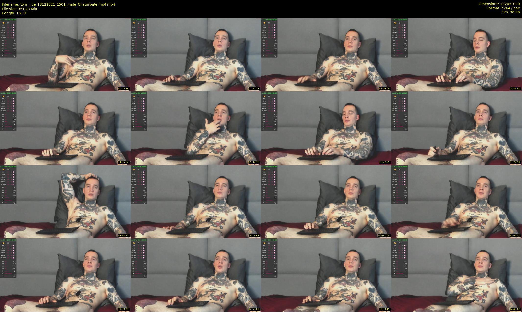 tom__ice — 16 minute Chaturbate male cam show recording, 1080p, Dec 13, 2021