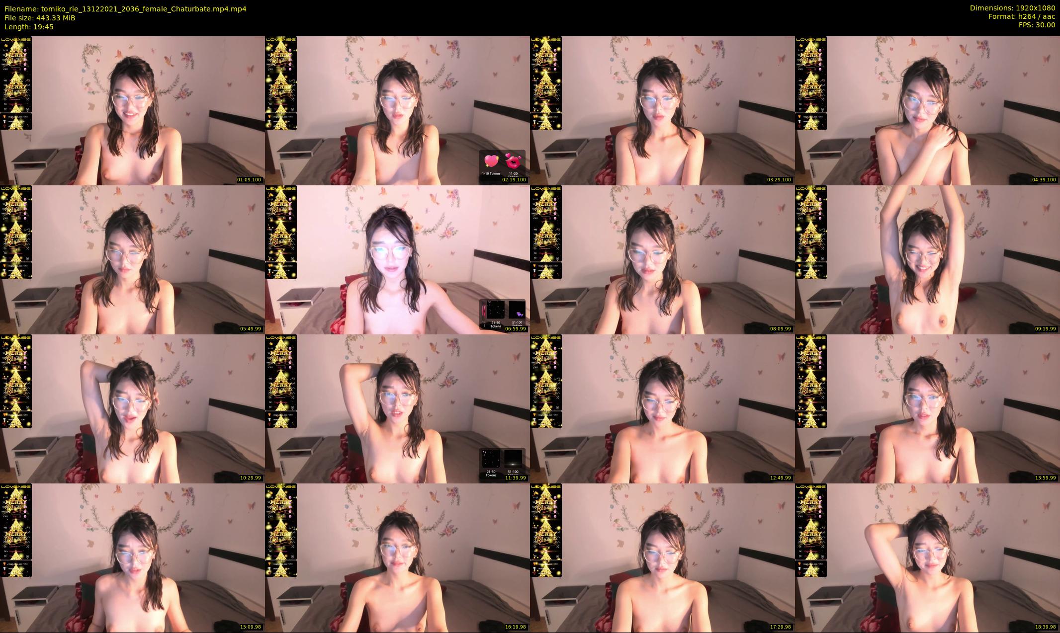 tomiko_rie — 20 minute Chaturbate female cam show recording, 1080p, Dec 13, 2021