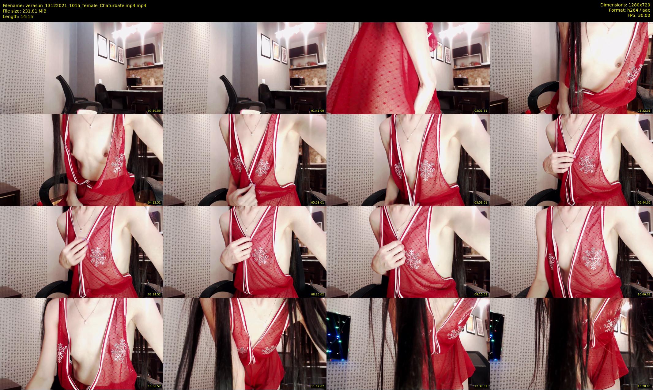 verasun — 15 minute Chaturbate female cam show recording, 720p, Dec 13, 2021