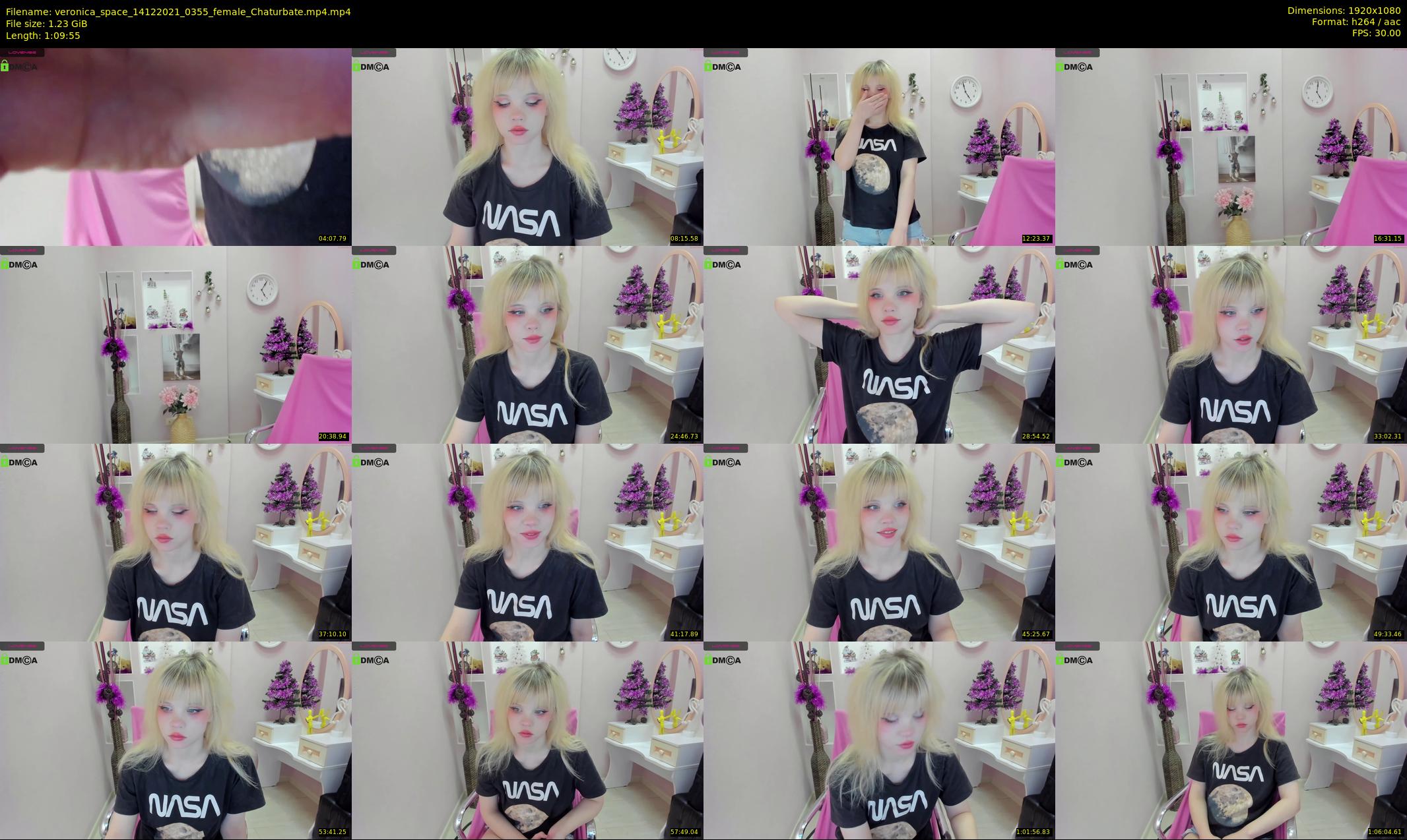 veronica_space — 70 minute Chaturbate female cam show recording, 1080p, Dec 14, 2021