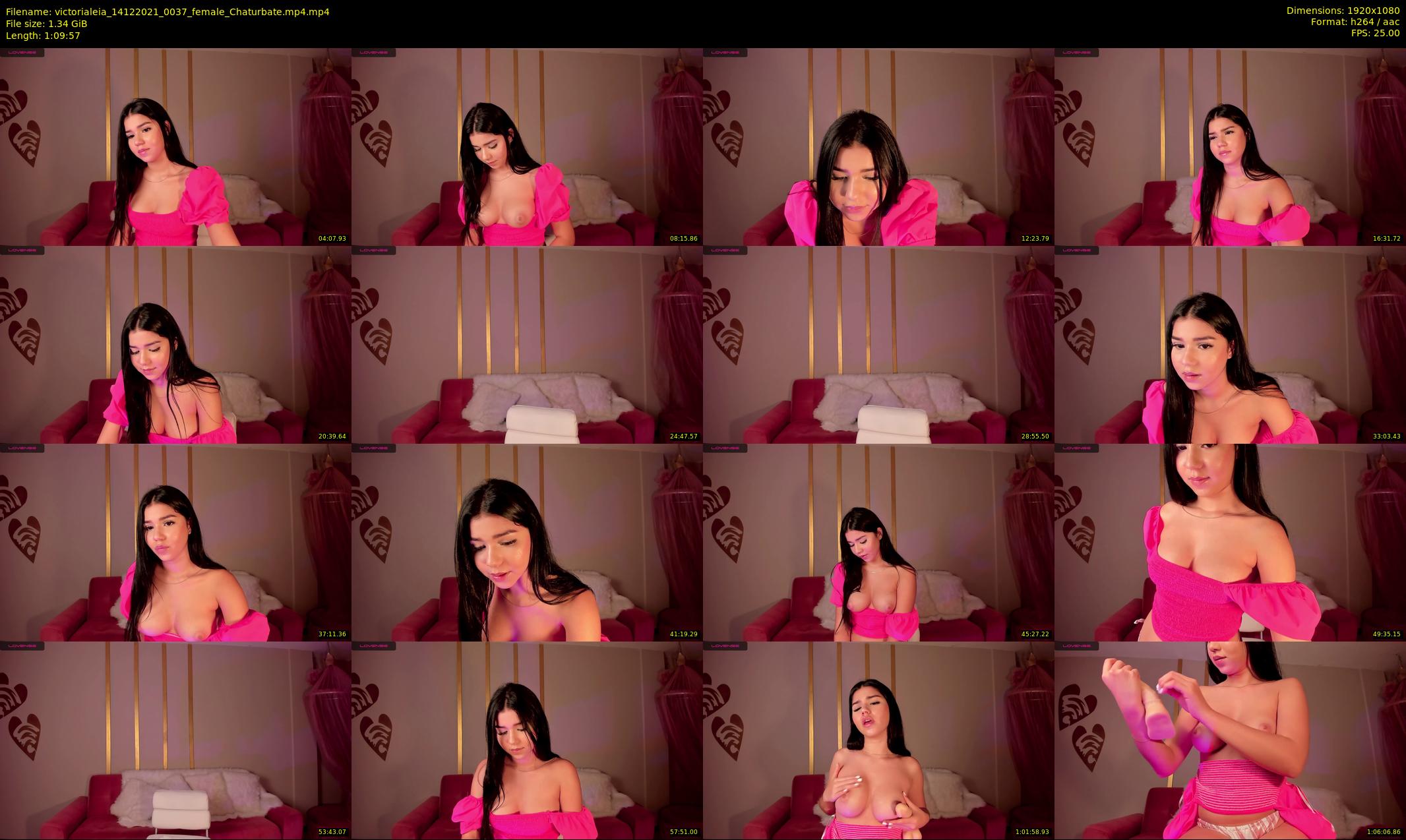 victorialeia — 70 minute Chaturbate female cam show recording, 1080p, Dec 14, 2021