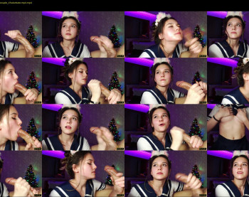vrchan — 55 minute Chaturbate couple cam show recording, 1080p, Dec 14, 2021