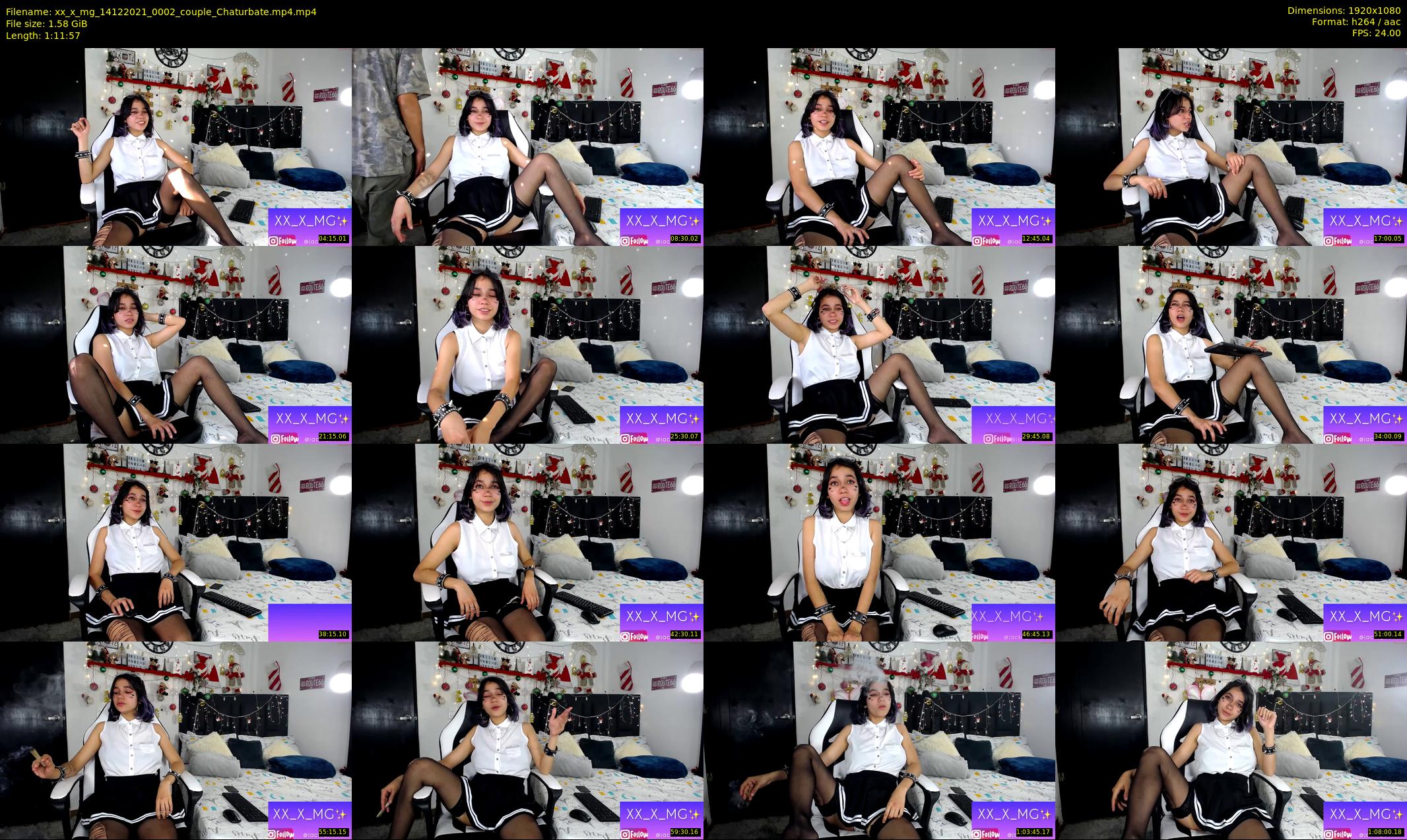 xx_x_mg — 72 minute Chaturbate couple cam show recording, 1080p, Dec 14, 2021