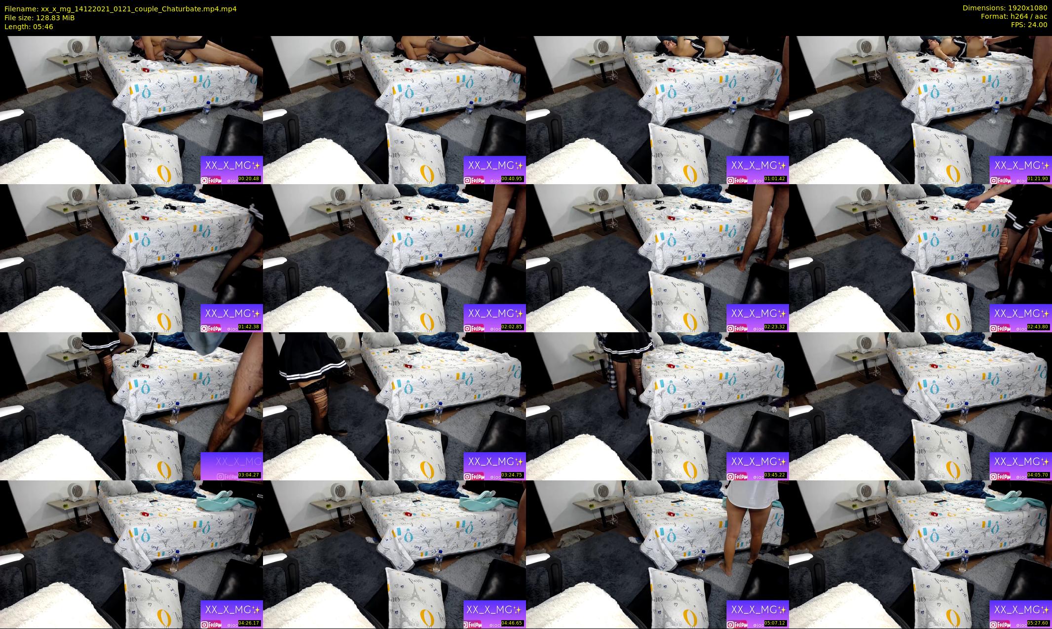 xx_x_mg — 6 minute Chaturbate couple cam show recording, 1080p, Dec 14, 2021