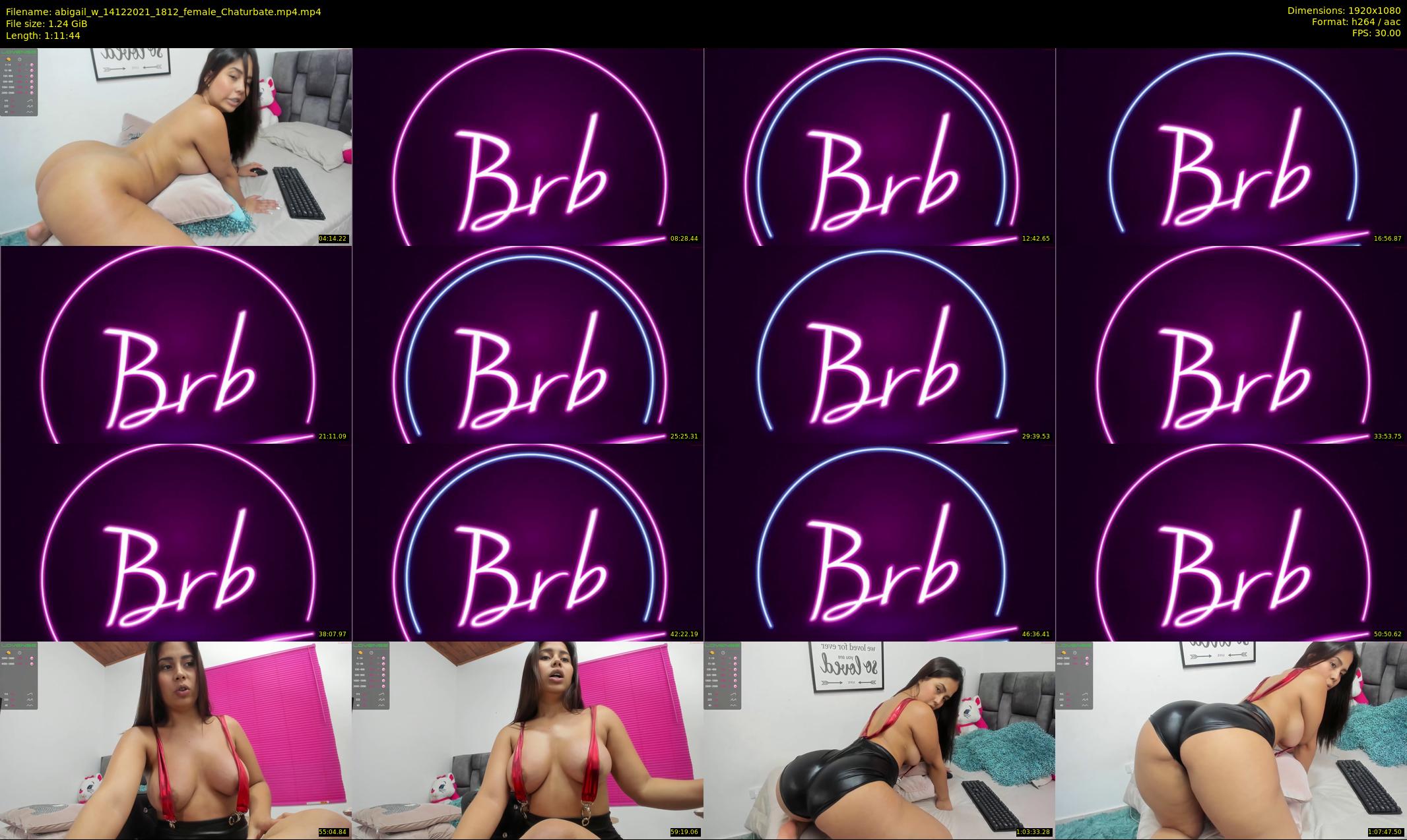 abigail_w — 72 minute Chaturbate female cam show recording, 1080p, Dec 14, 2021
