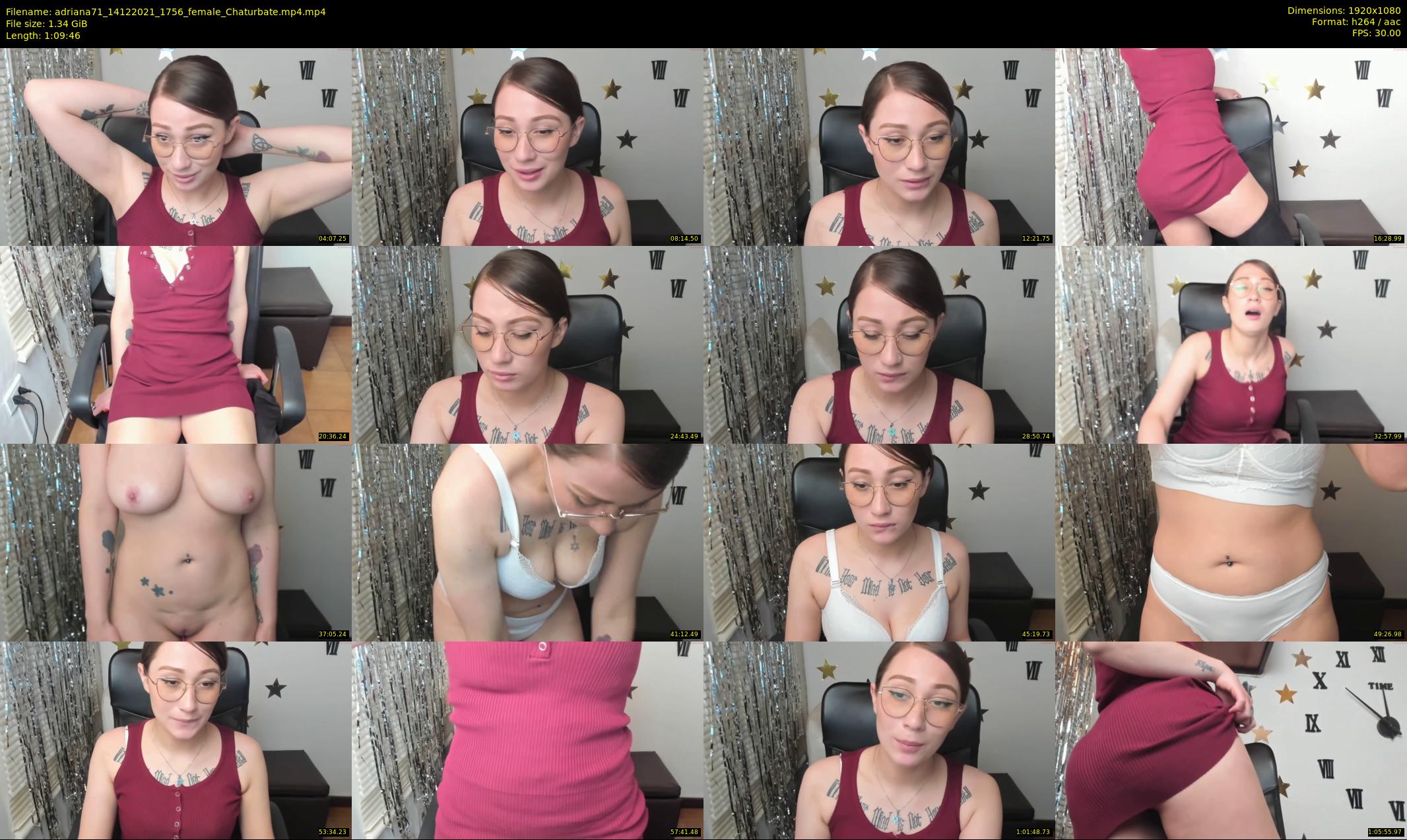 adriana71 — 70 minute Chaturbate couple cam show recording, 1080p, Dec 14, 2021