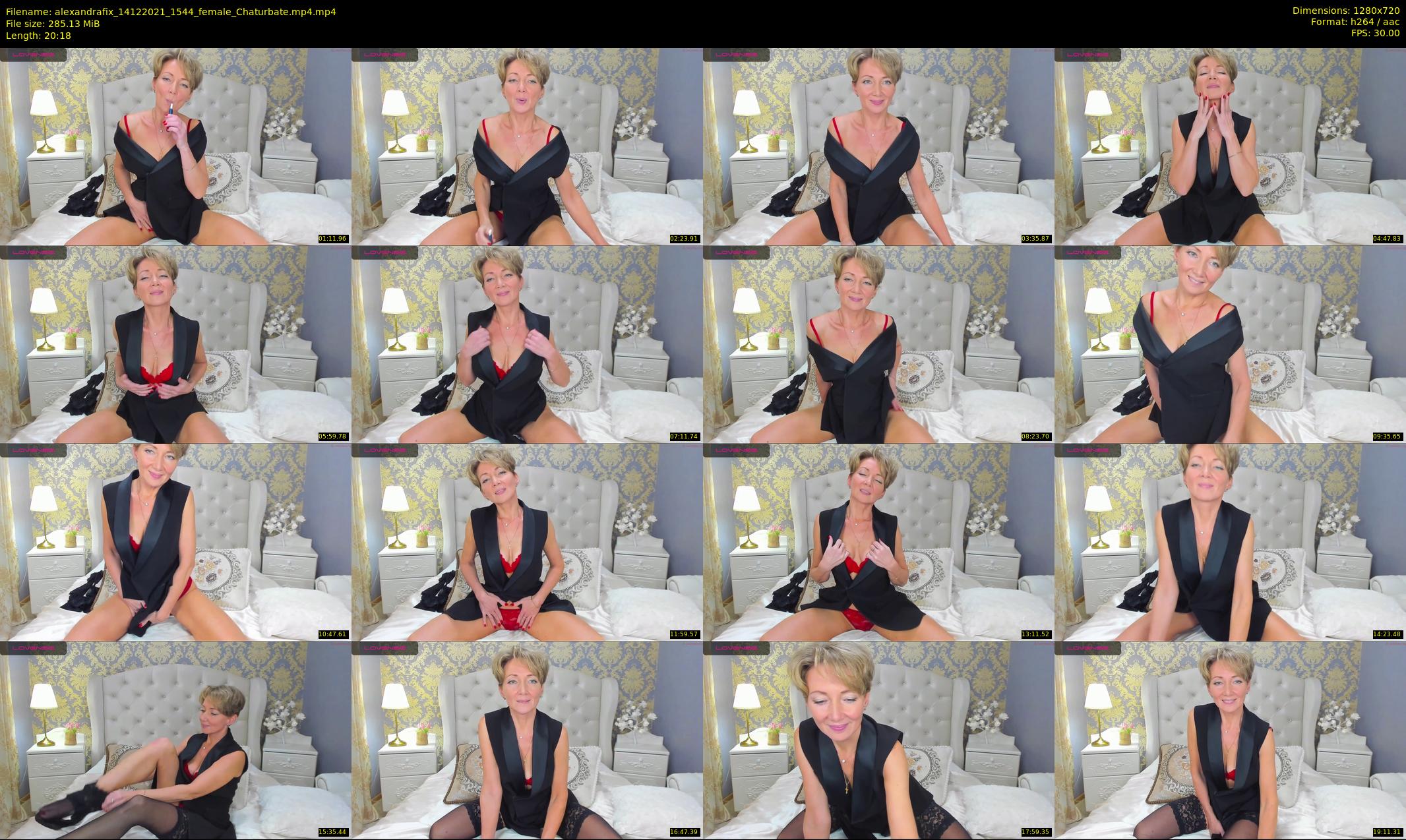 alexandrafix — 21 minute Chaturbate female cam show recording, 720p, Dec 14, 2021