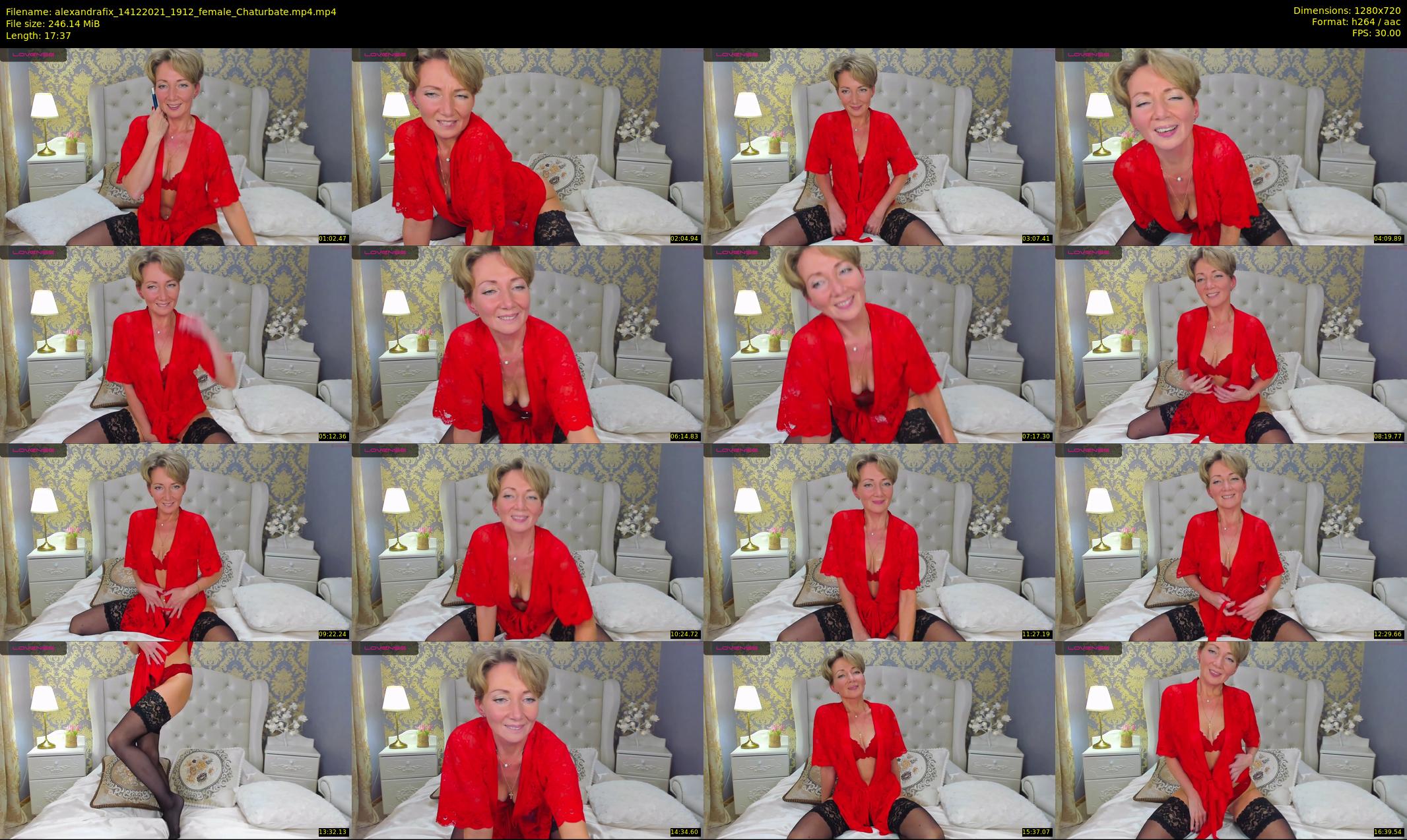 alexandrafix — 18 minute Chaturbate female cam show recording, 720p, Dec 14, 2021