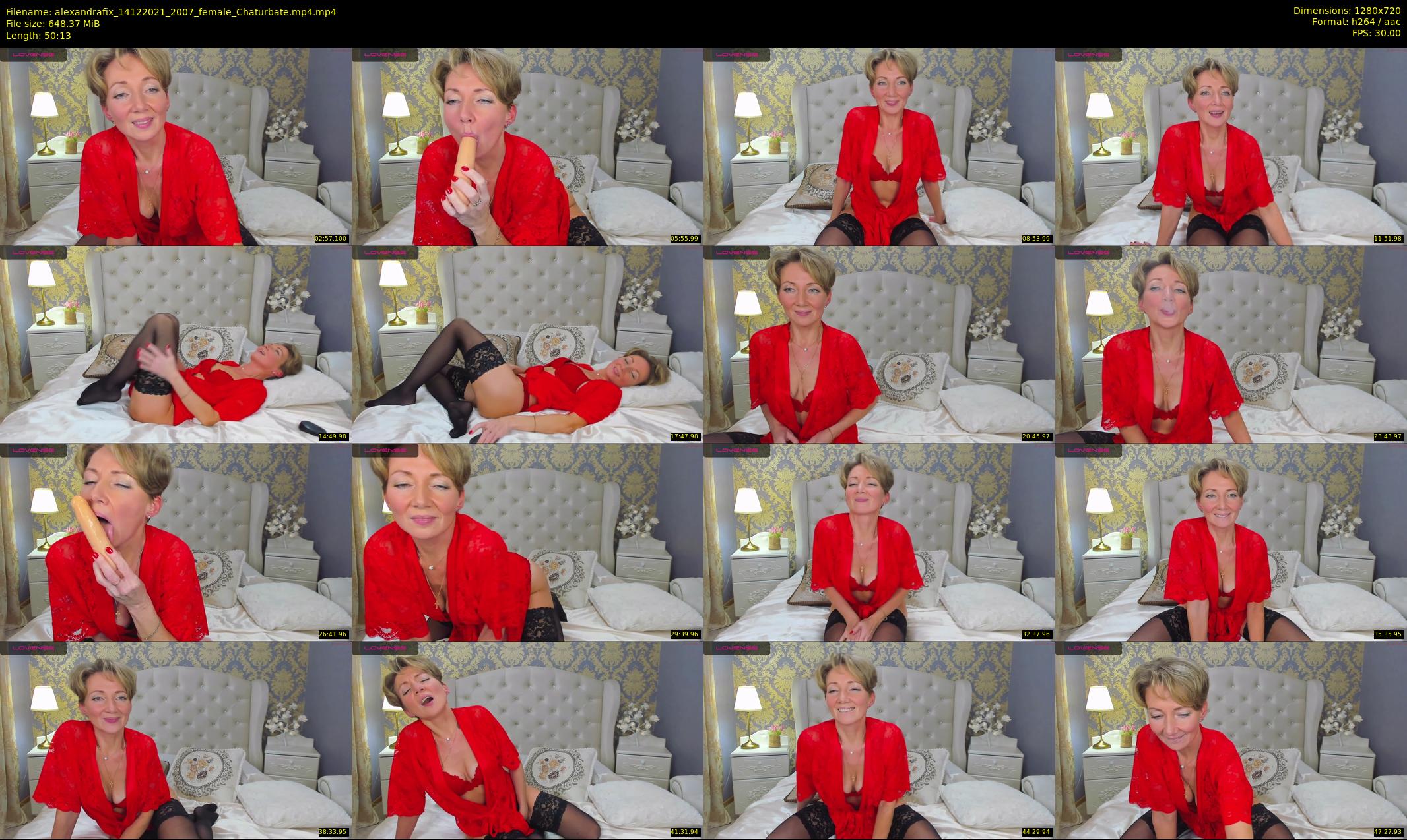 alexandrafix — 51 minute Chaturbate female cam show recording, 720p, Dec 14, 2021