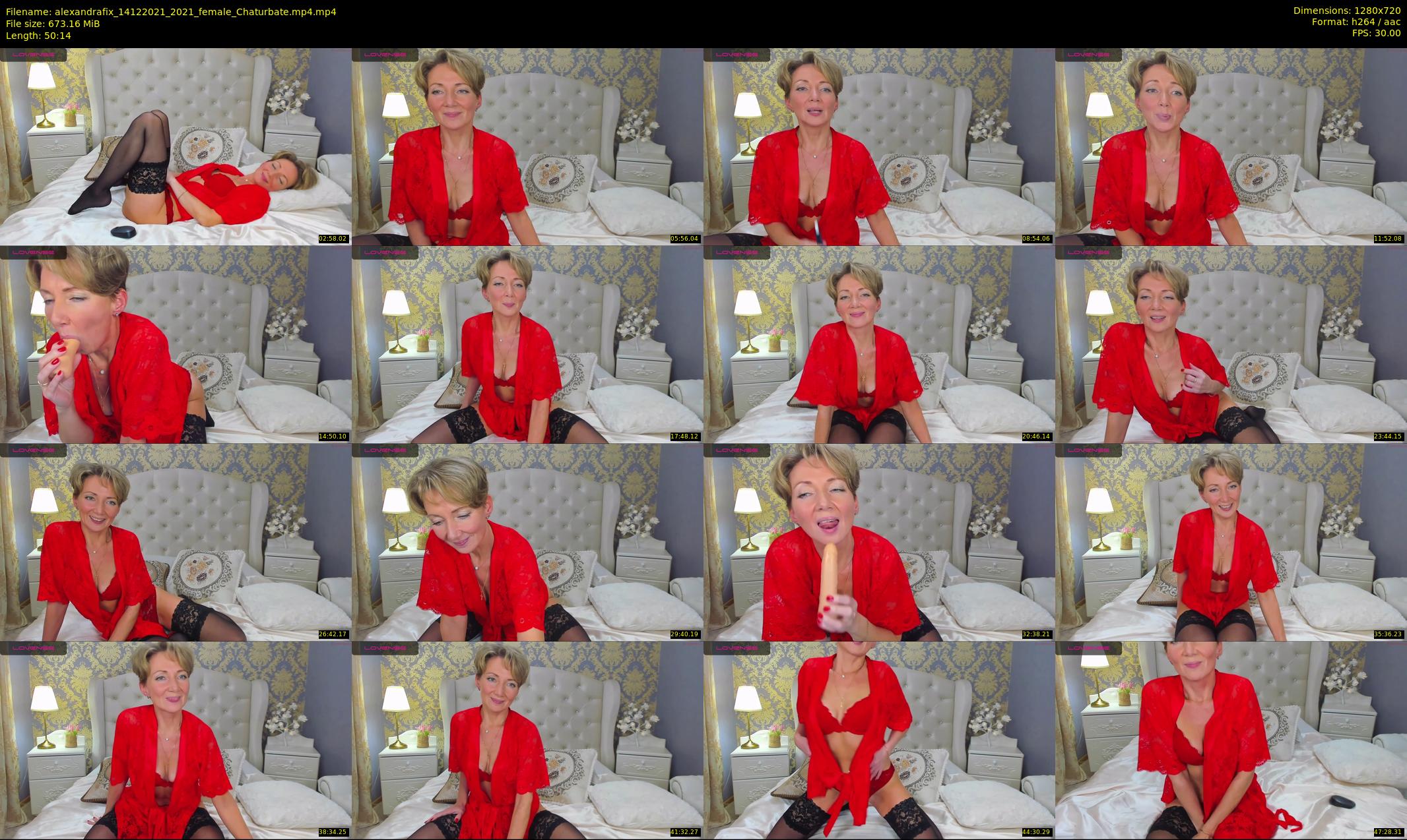 alexandrafix — 51 minute Chaturbate female cam show recording, 720p, Dec 14, 2021