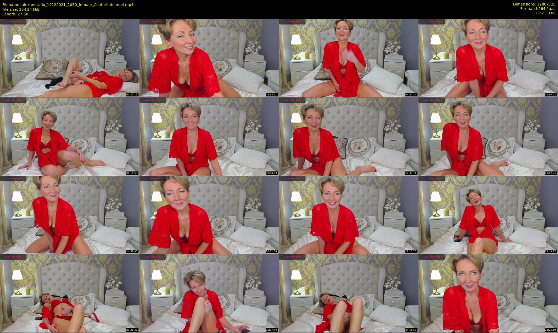 alexandrafix — 28 minute Chaturbate female cam show recording, 720p, Dec 14, 2021