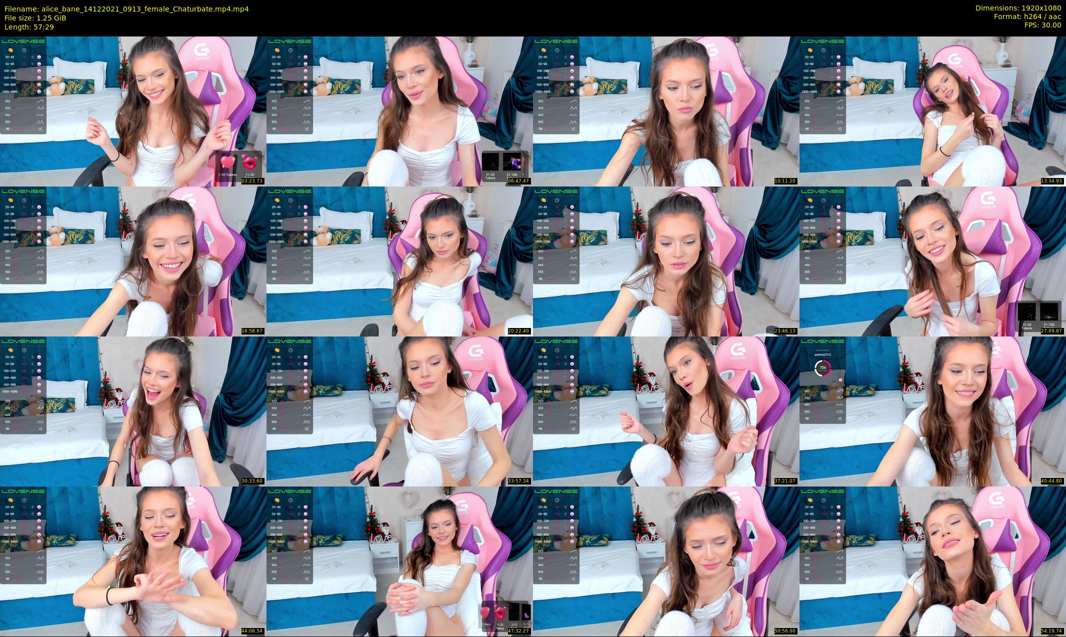 alice_bane — 58 minute Chaturbate female cam show recording, 1080p, Dec 14, 2021