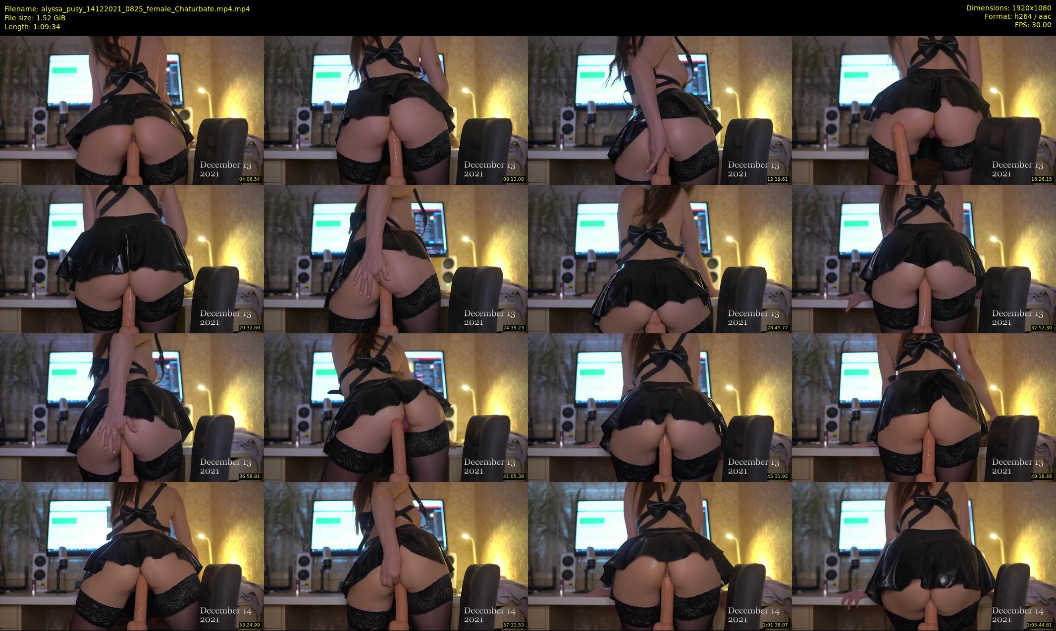 alyssa_pusy — 70 minute Chaturbate couple cam show recording, 1080p, Dec 14, 2021
