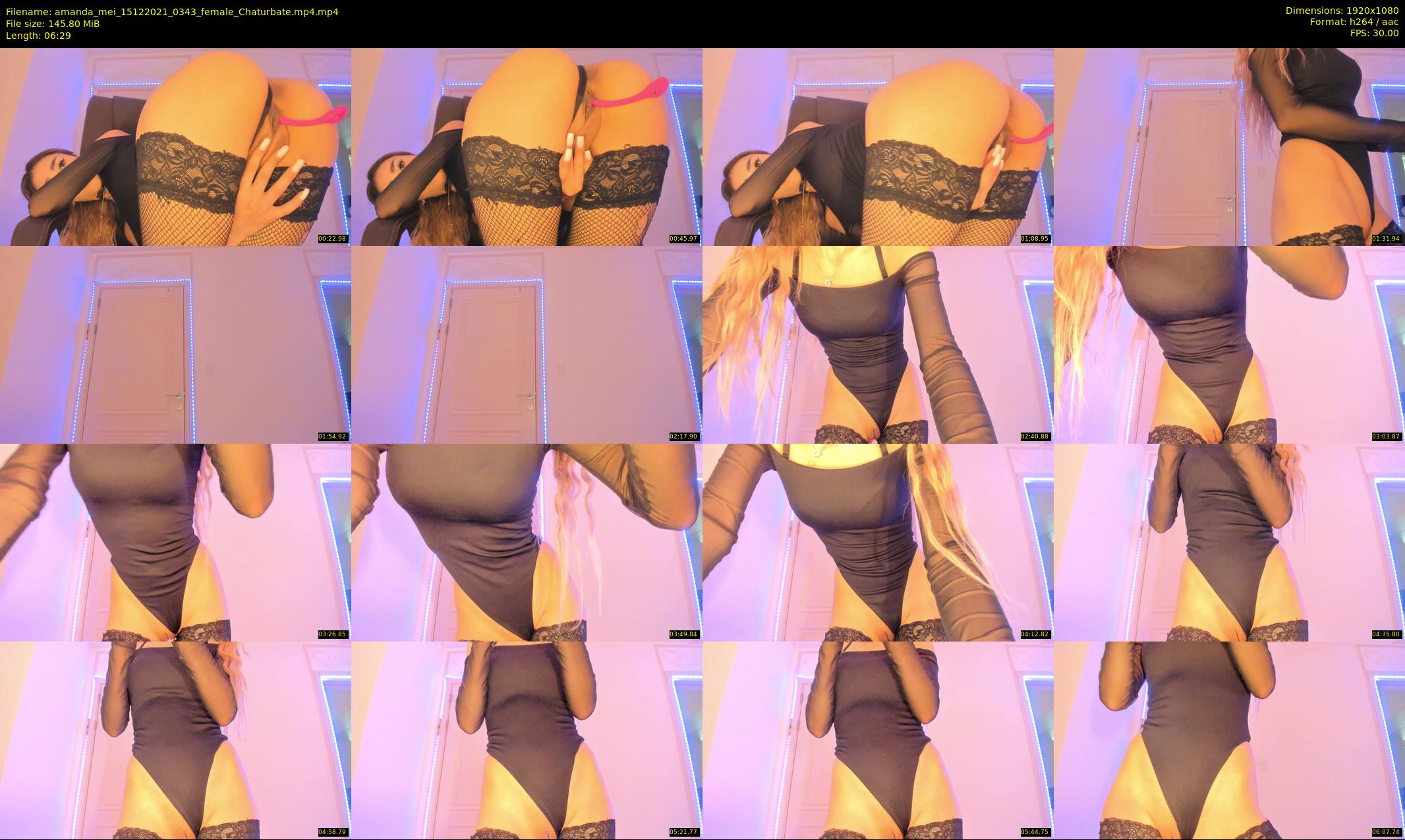 amanda_mei — 7 minute Chaturbate female cam show recording, 1080p, Dec 15, 2021