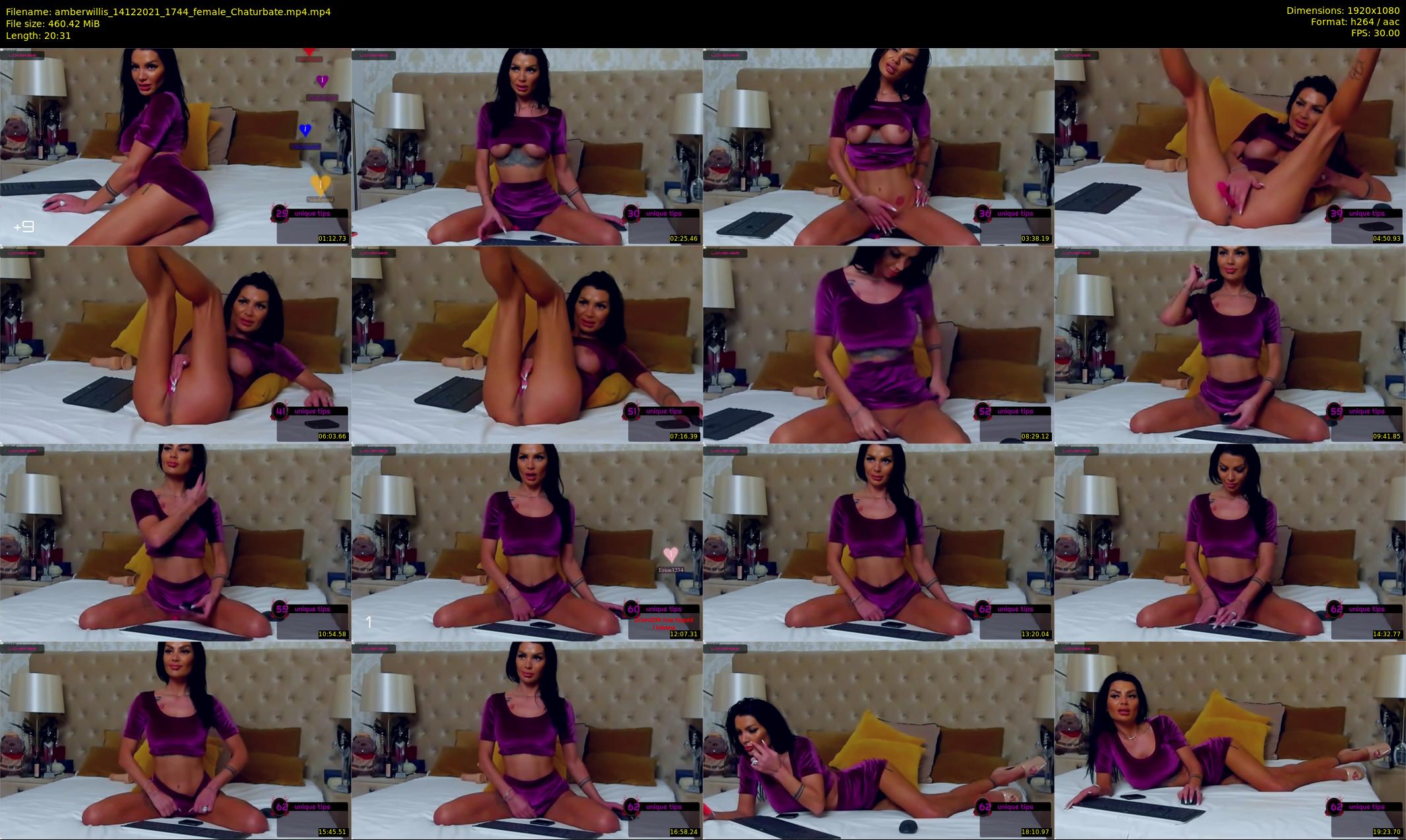 amberwillis — 21 minute Chaturbate female cam show recording, 1080p, Dec 14, 2021