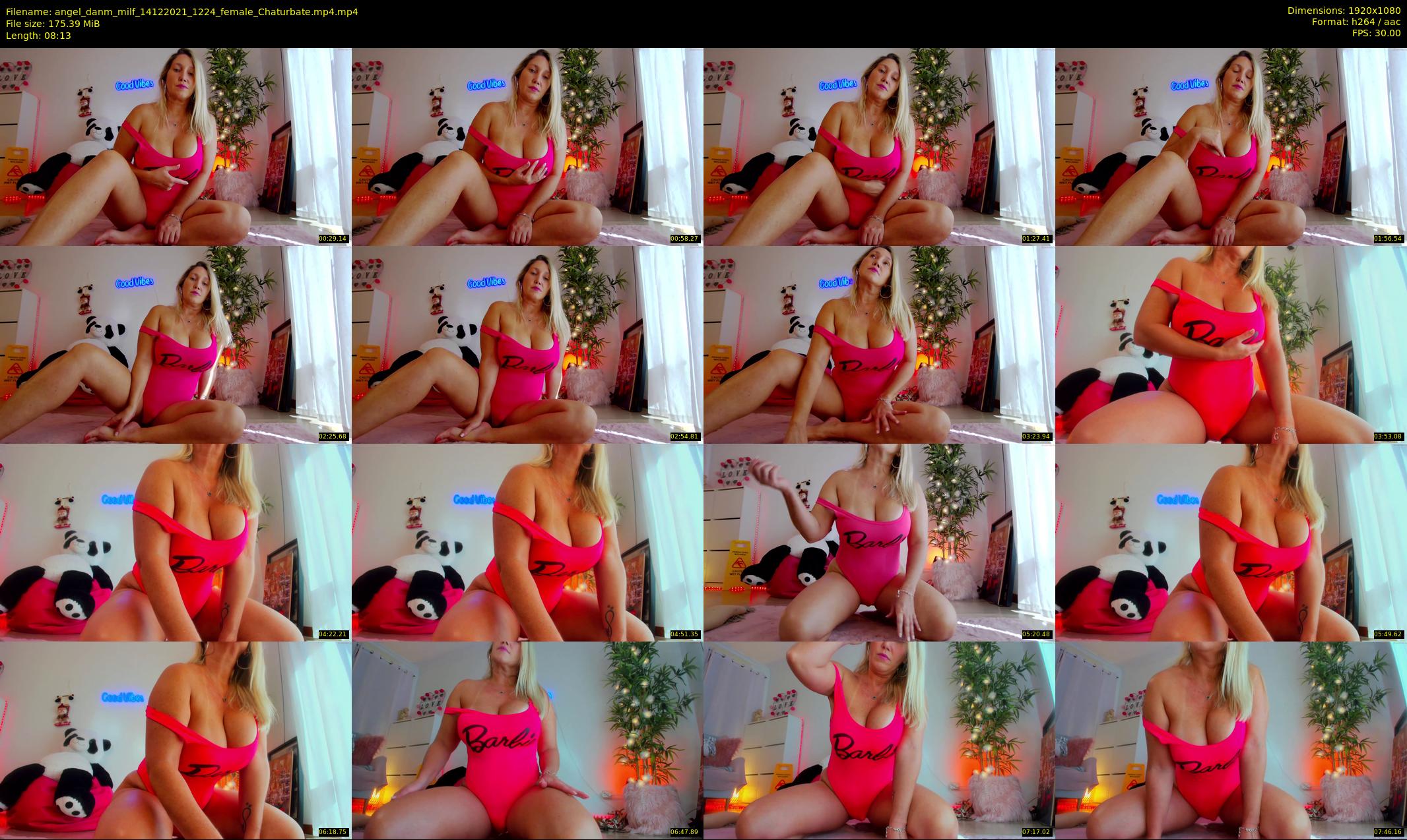 angel_danm_milf — 9 minute Chaturbate female cam show recording, 1080p, Dec 14, 2021