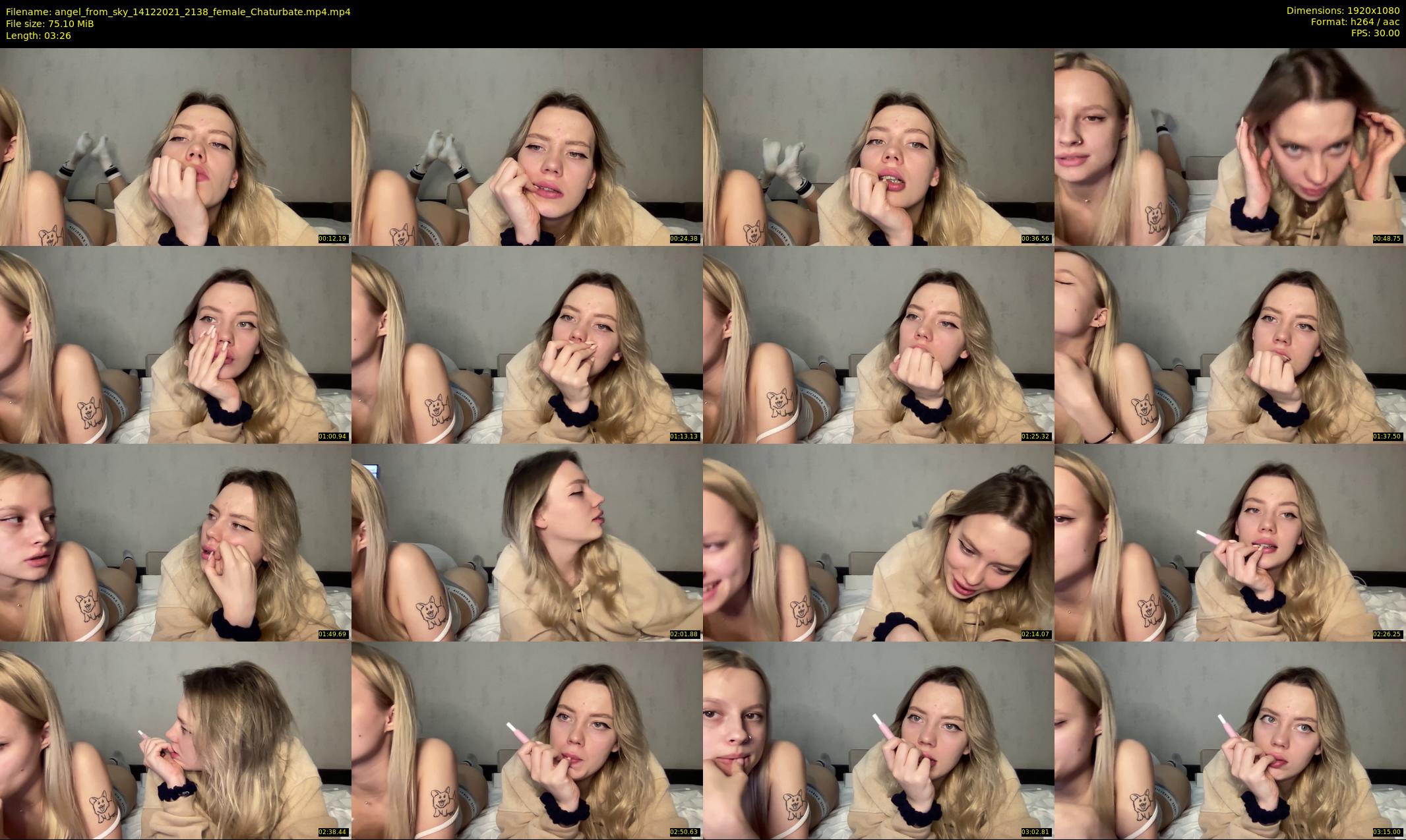 angel_from_sky — 4 minute Chaturbate female cam show recording, 1080p, Dec 14, 2021