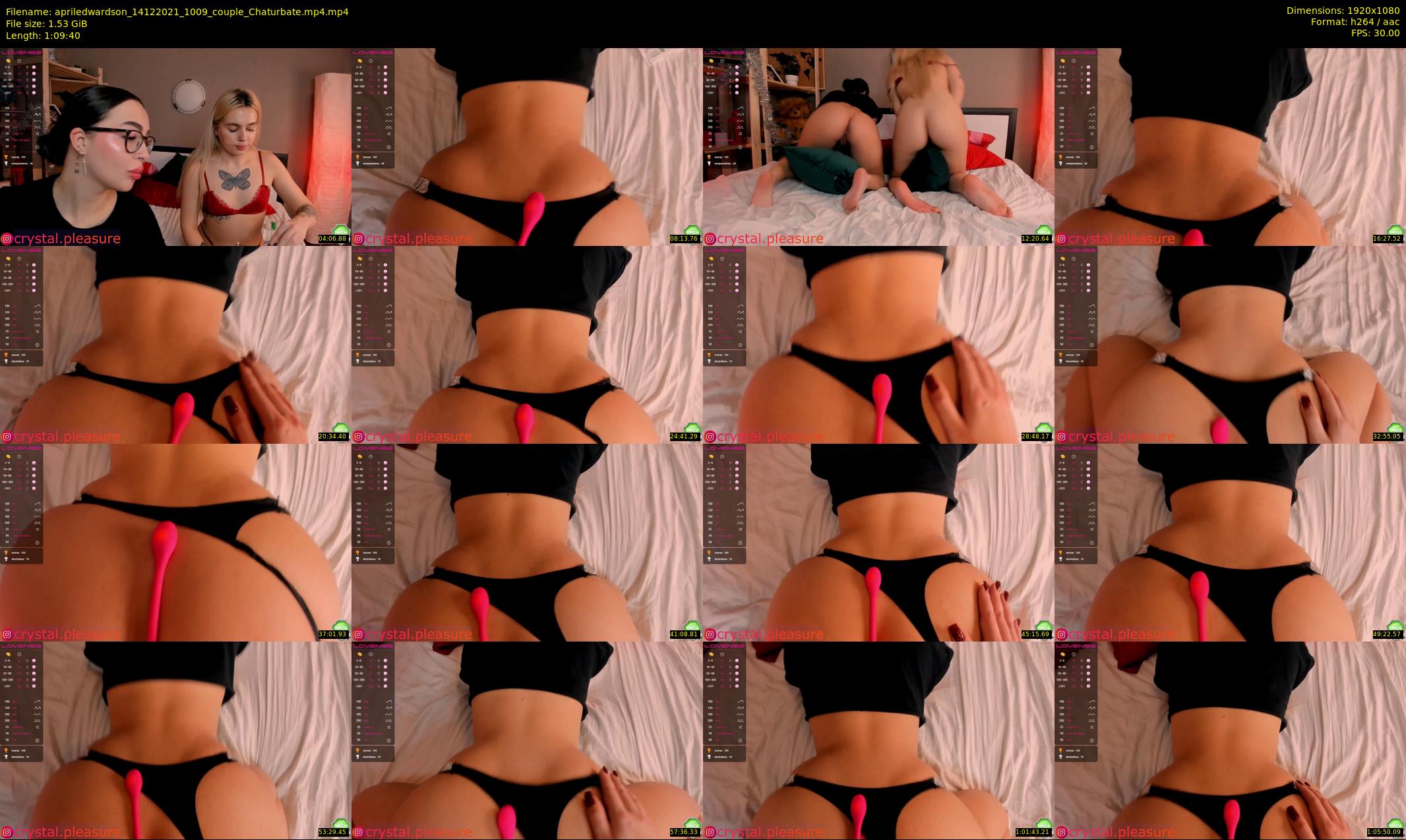 apriledwardson — 70 minute Chaturbate couple cam show recording, 1080p, Dec 14, 2021