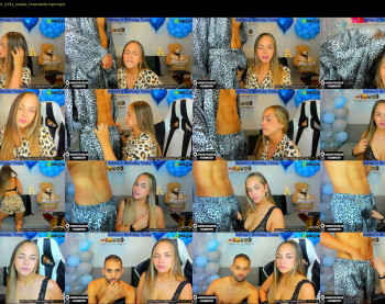ashleyandzamir — 74 minute Chaturbate couple cam show recording, 1080p, Dec 14, 2021