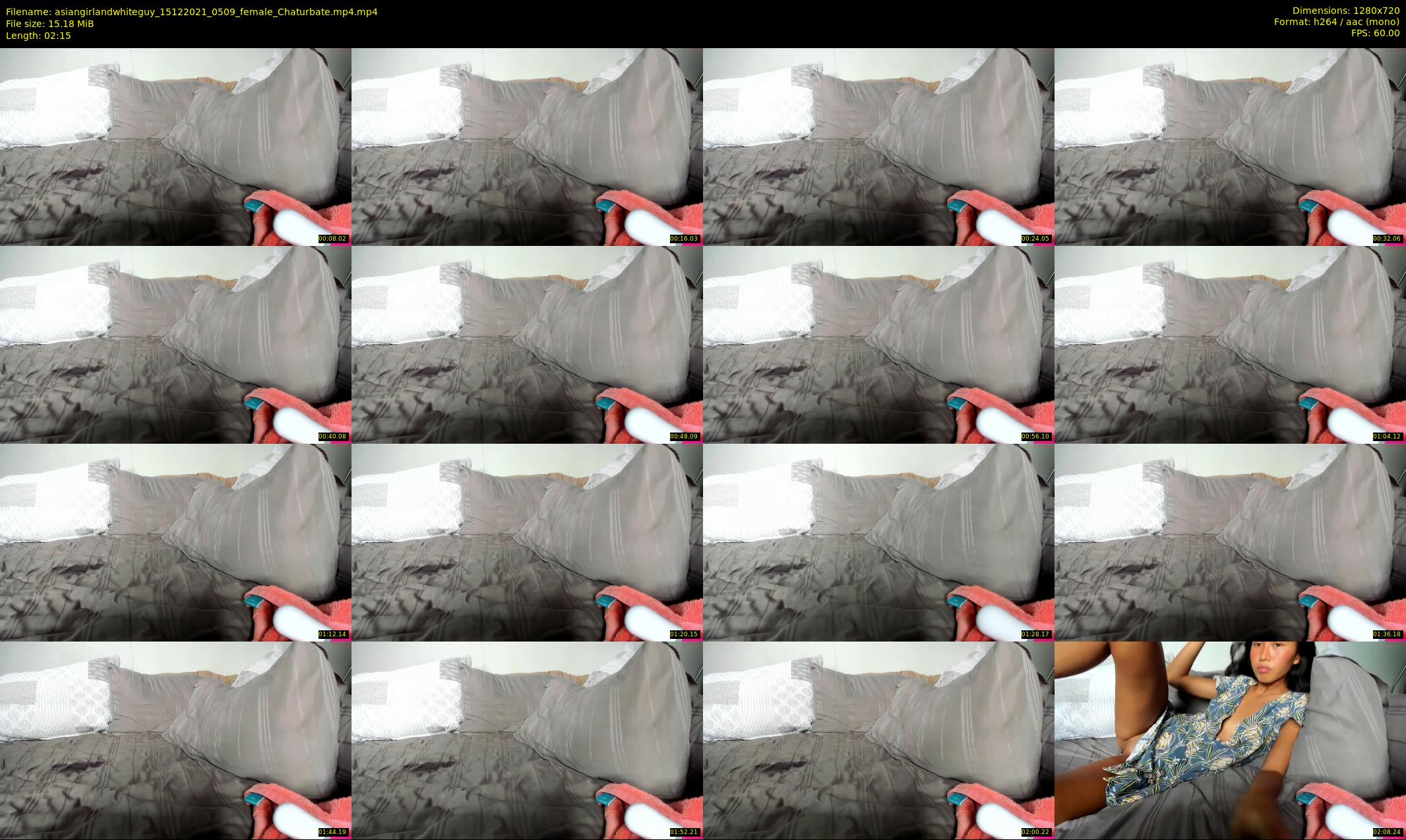 asiangirlandwhiteguy — 3 minute Chaturbate couple cam show recording, 720p, Dec 15, 2021