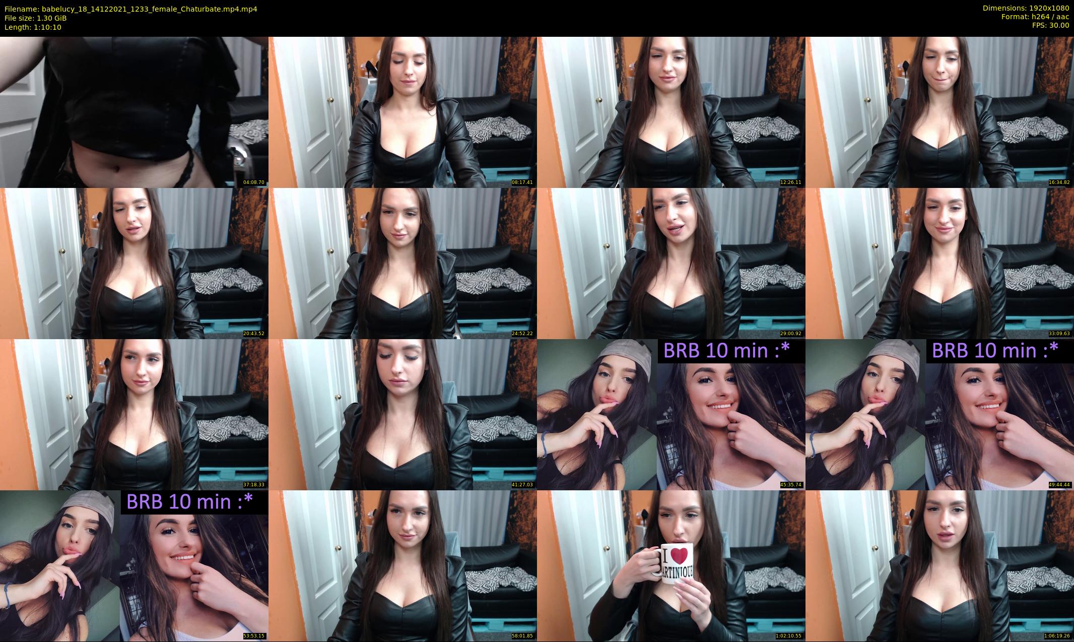 babelucy_18 — 71 minute Chaturbate female cam show recording, 1080p, Dec 14, 2021