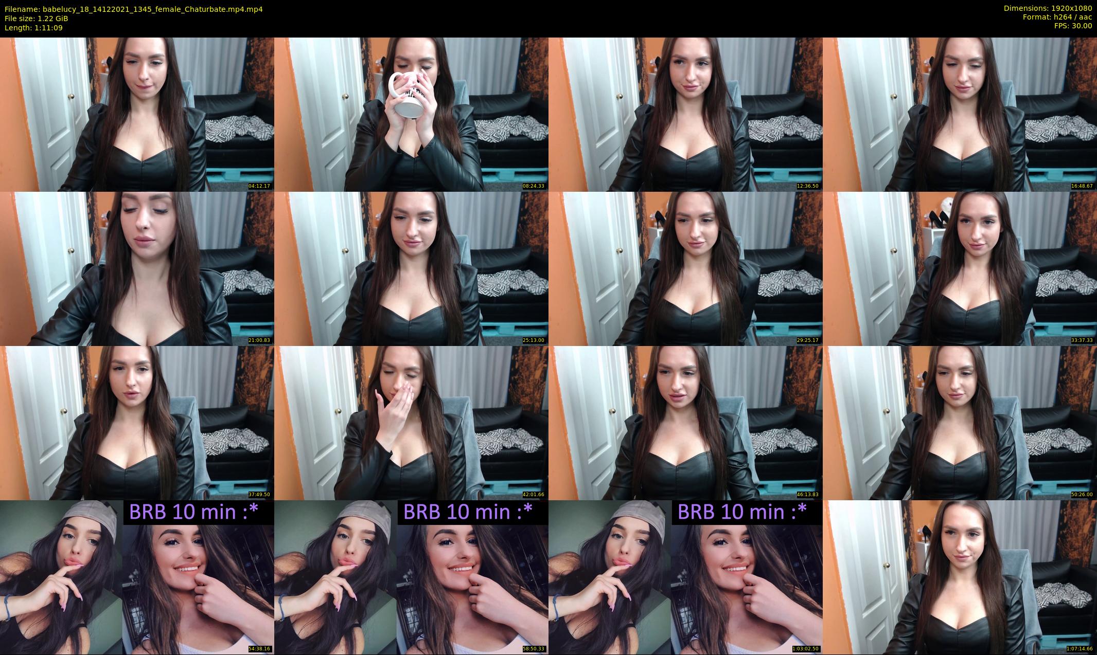 babelucy_18 — 72 minute Chaturbate female cam show recording, 1080p, Dec 14, 2021