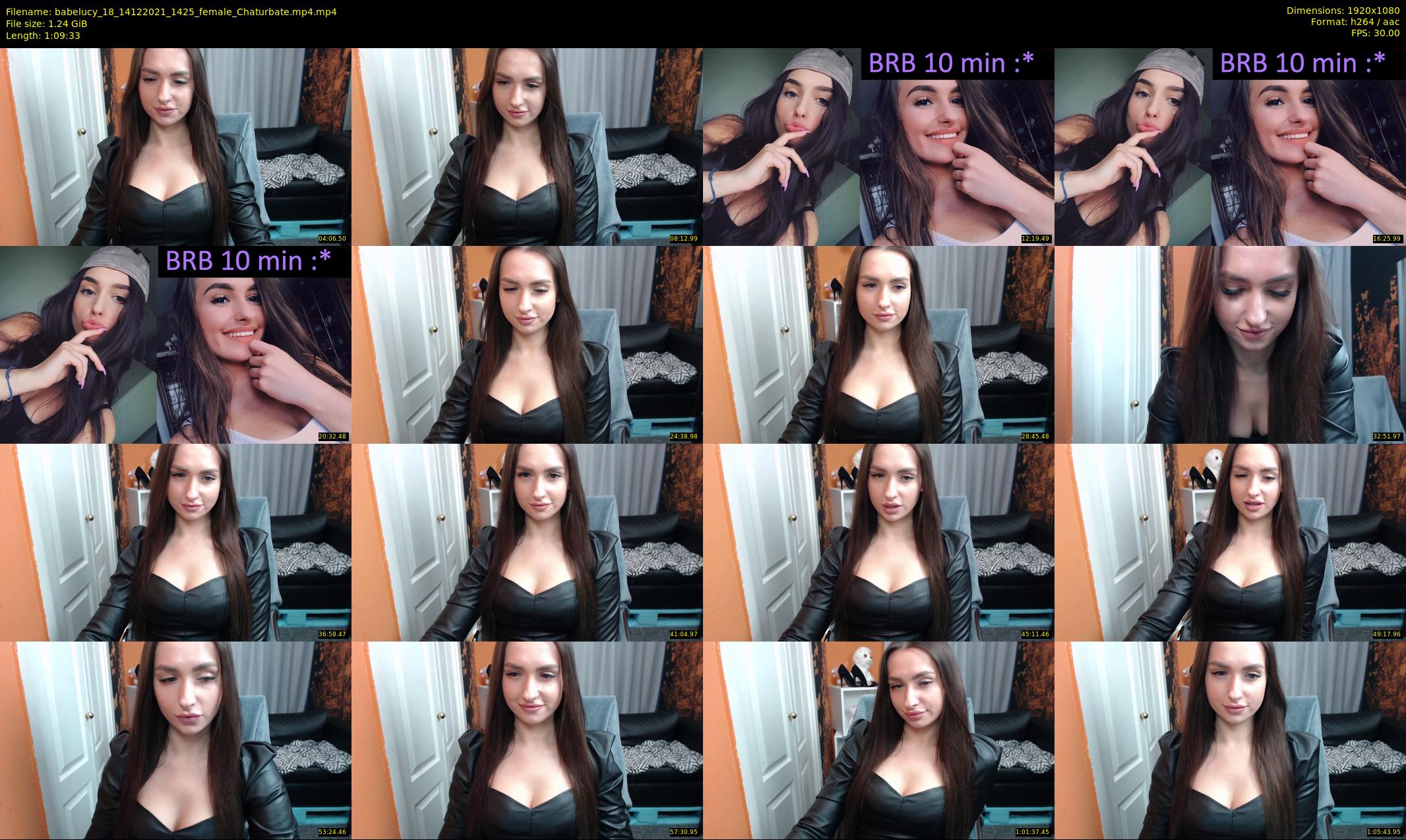 babelucy_18 — 70 minute Chaturbate female cam show recording, 1080p, Dec 14, 2021