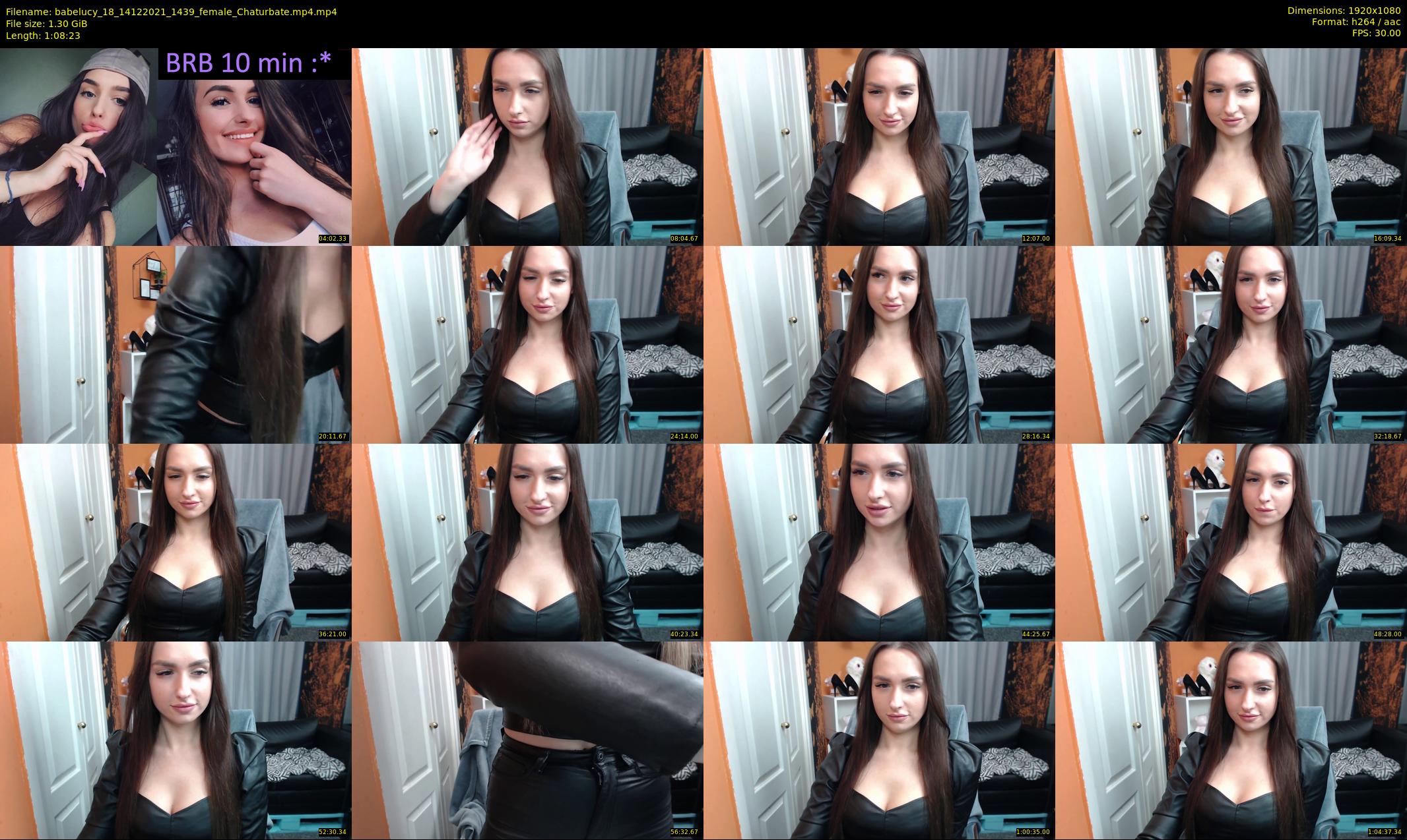 babelucy_18 — 69 minute Chaturbate female cam show recording, 1080p, Dec 14, 2021