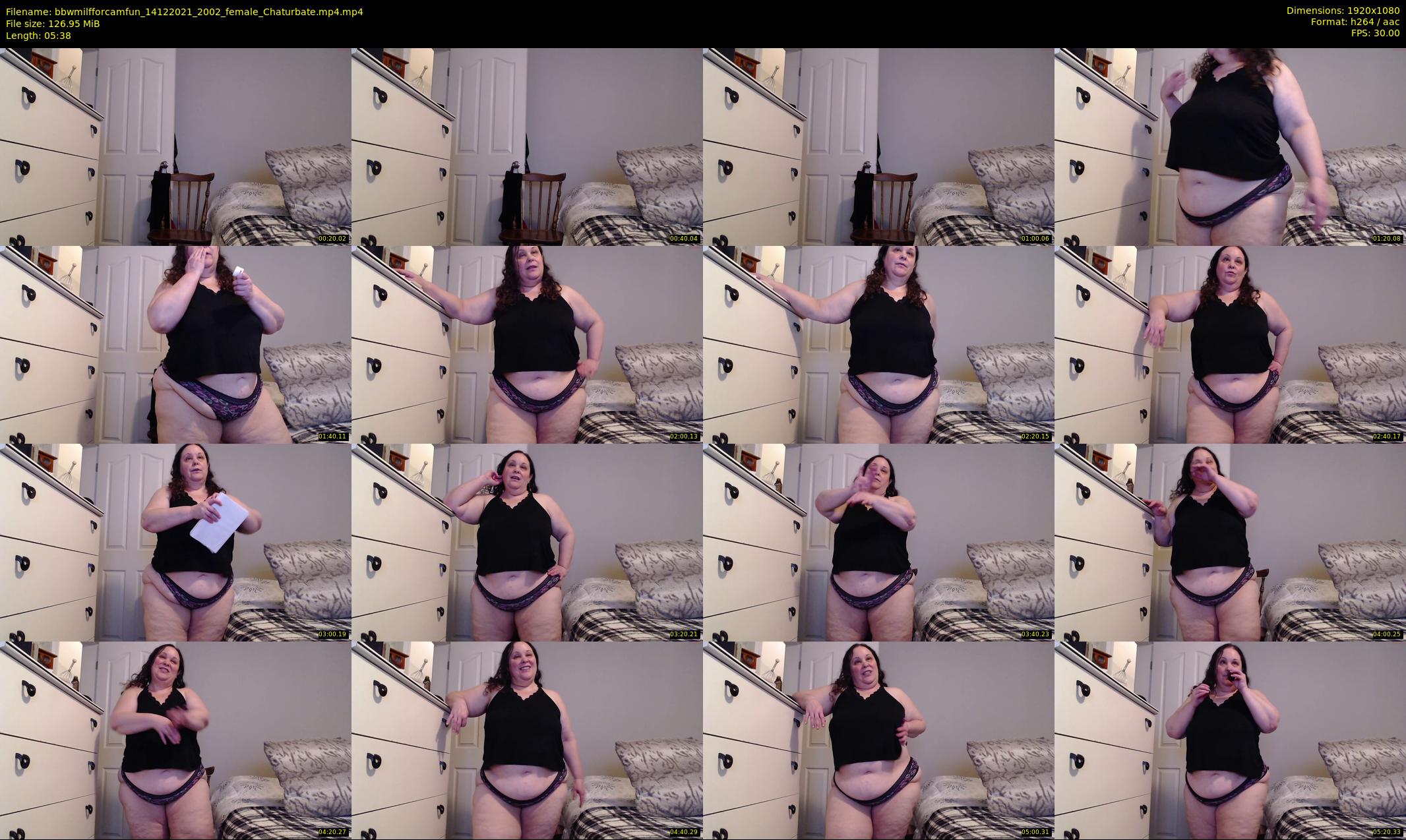 bbwmilfforcamfun — 6 minute Chaturbate female cam show recording, 1080p, Dec 14, 2021