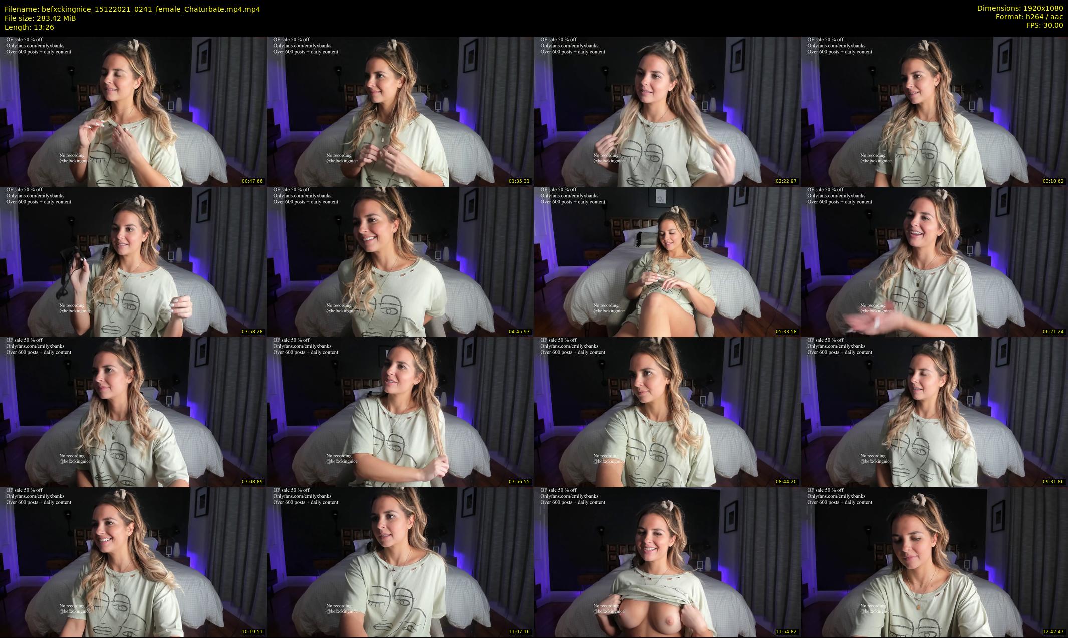 befxckingnice — 14 minute Chaturbate female cam show recording, 1080p, Dec 15, 2021