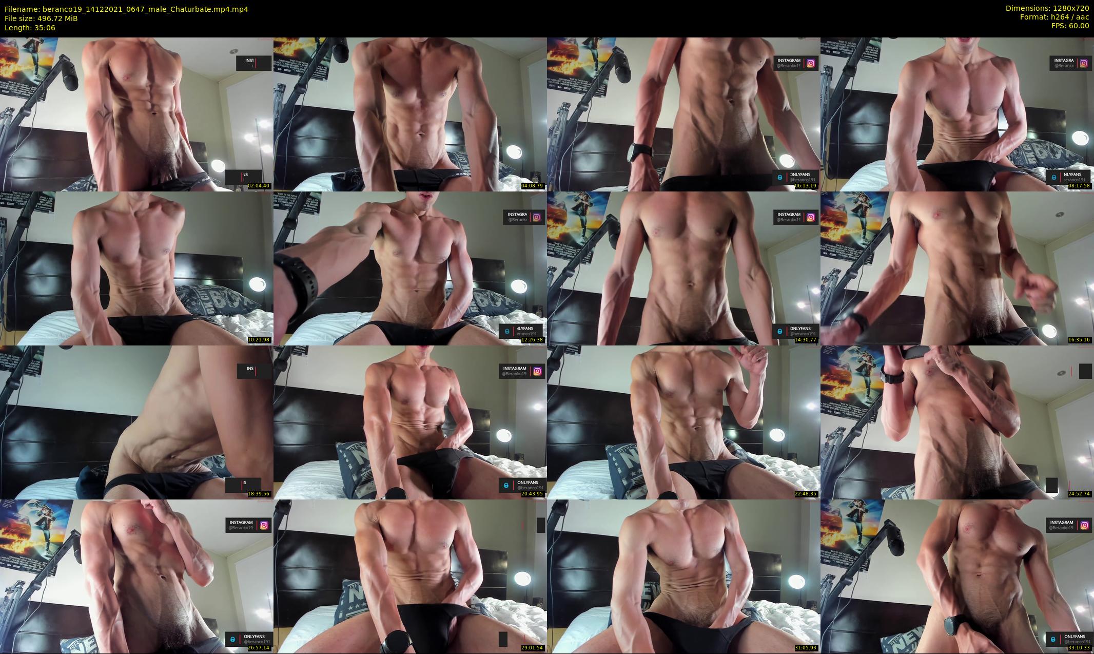 beranco19 — 36 minute Chaturbate male cam show recording, 720p, Dec 14, 2021