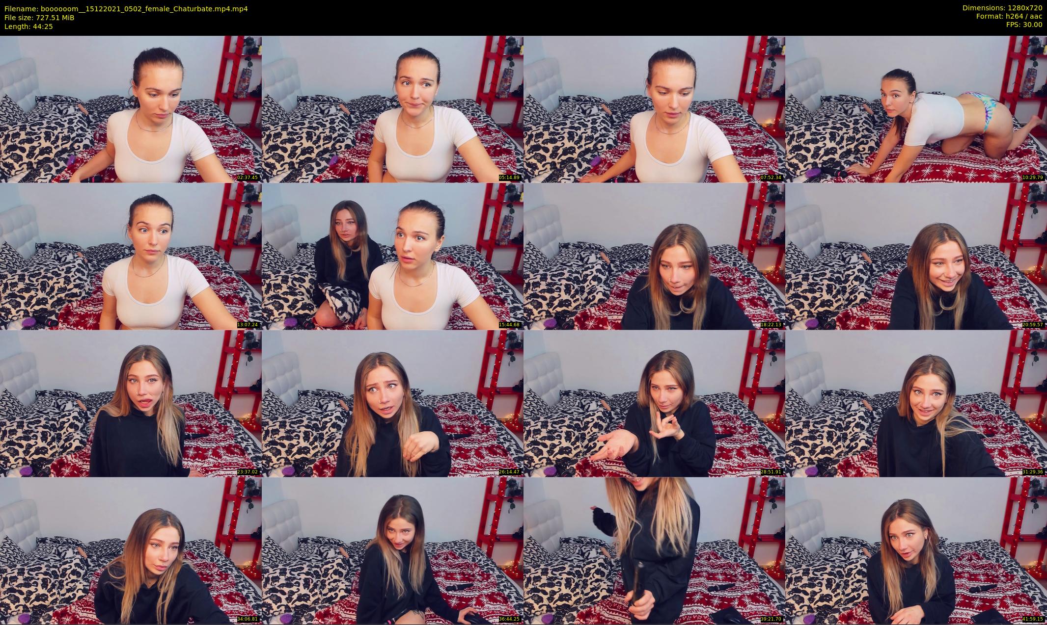 boooooom_ — 45 minute Chaturbate female cam show recording, 720p, Dec 15, 2021