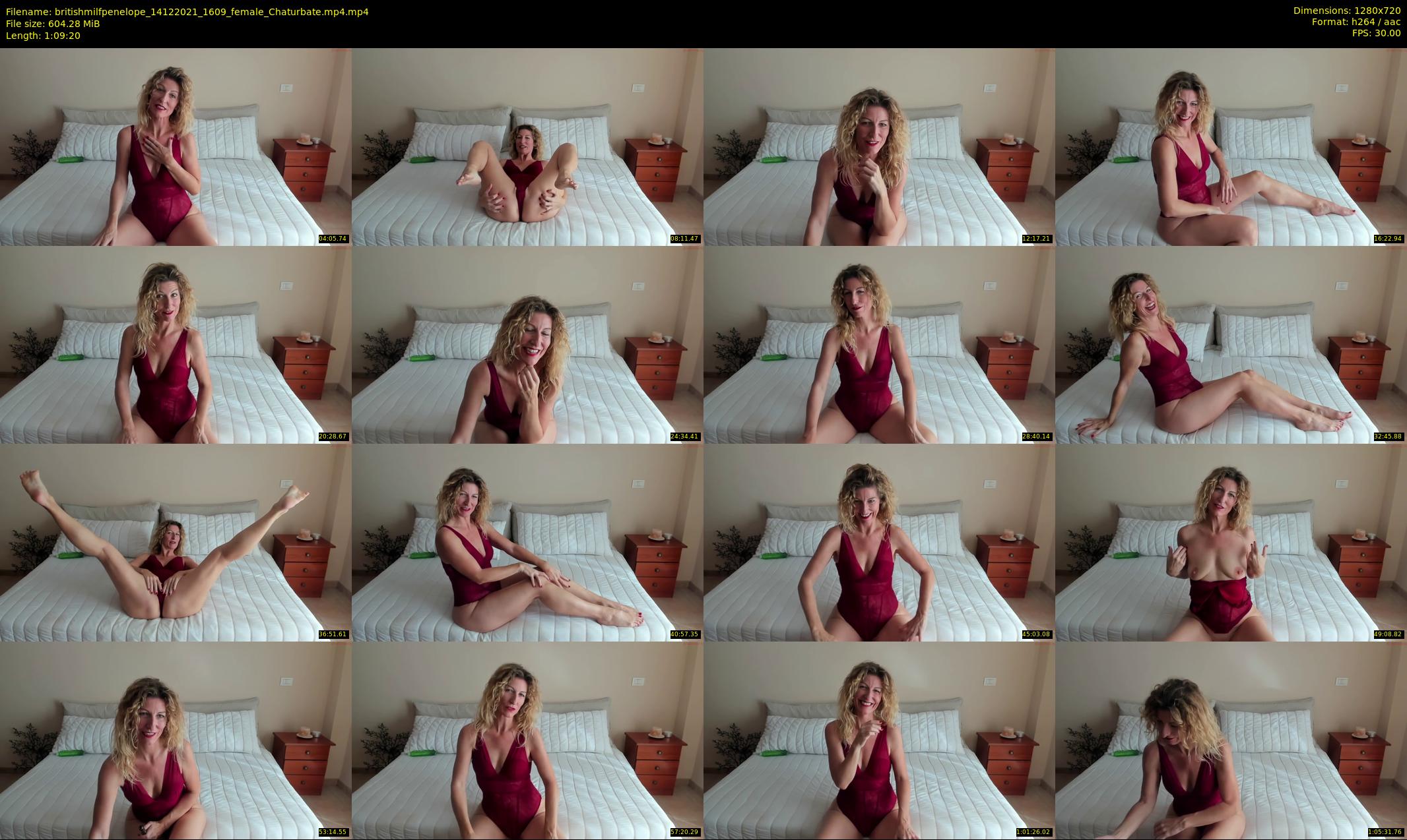 britishmilfpenelope — 70 minute Chaturbate female cam show recording, 720p, Dec 14, 2021