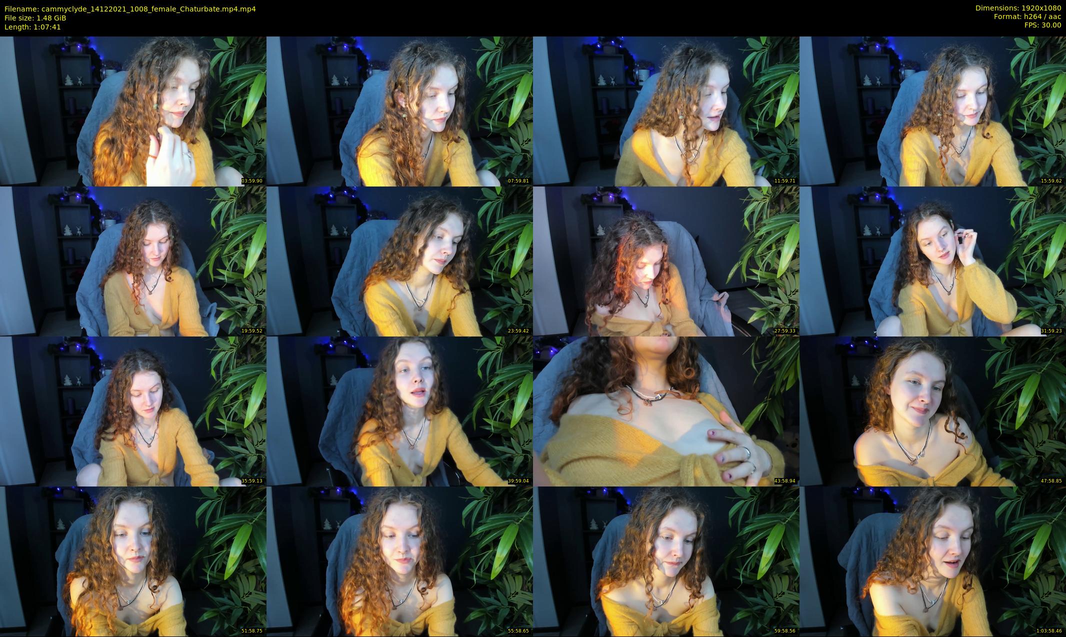 cammyclyde — 68 minute Chaturbate female cam show recording, 1080p, Dec 14, 2021