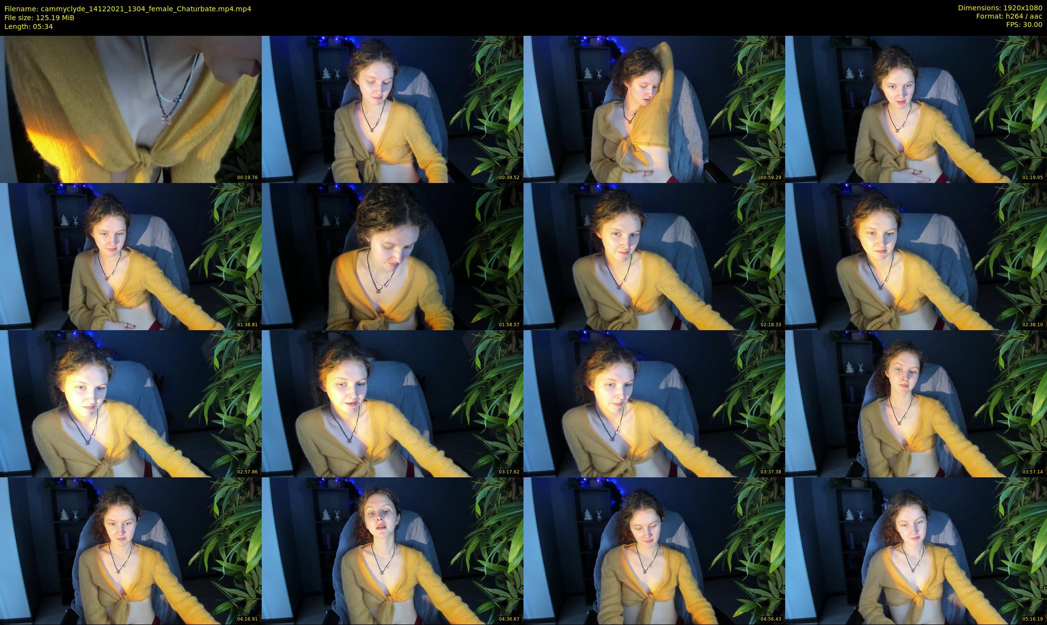 cammyclyde — 6 minute Chaturbate female cam show recording, 1080p, Dec 14, 2021