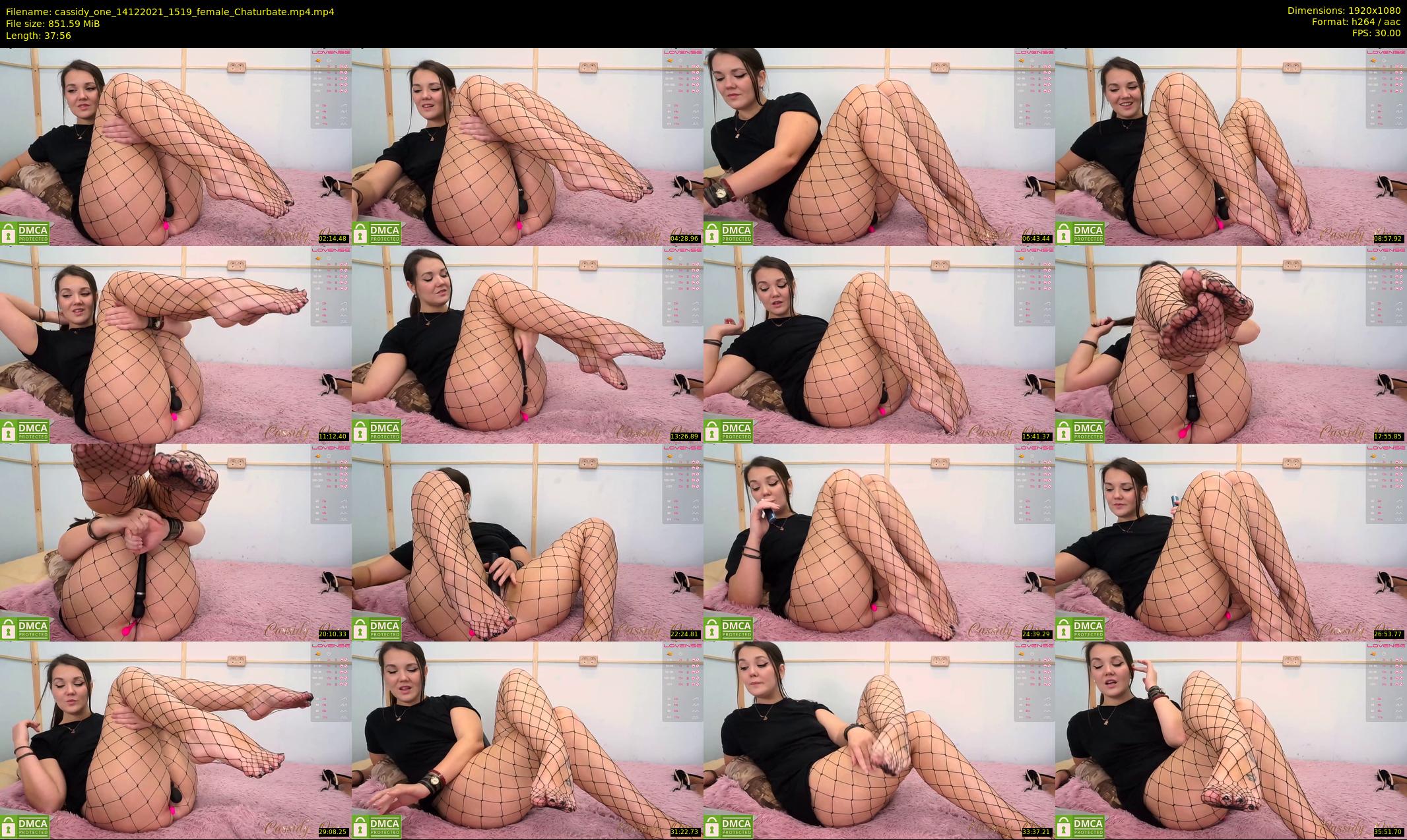 cassidy_one — 38 minute Chaturbate female cam show recording, 1080p, Dec 14, 2021