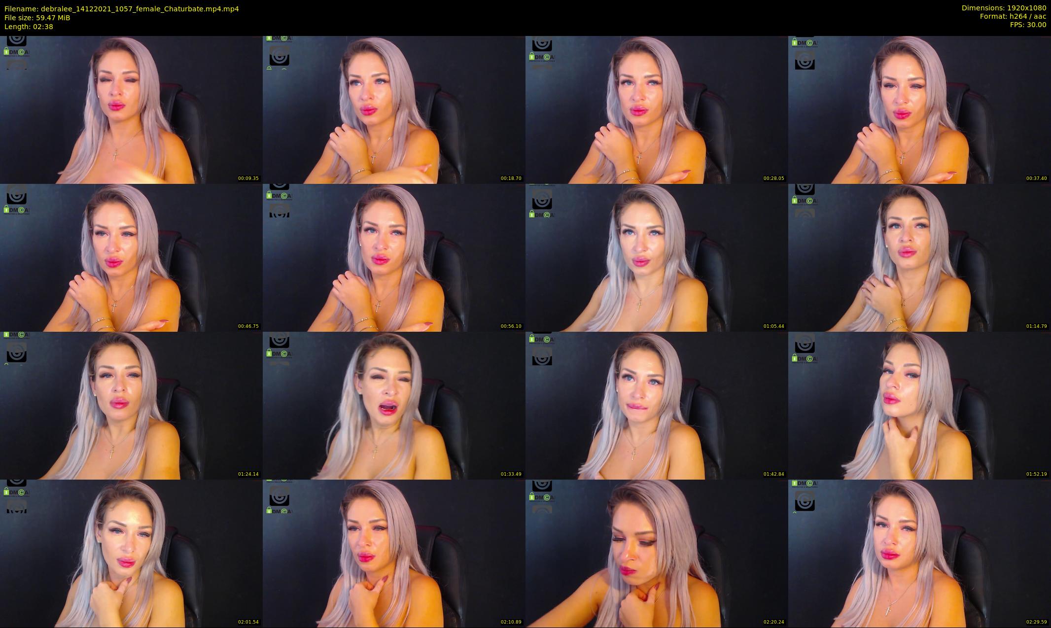 debralee — 3 minute Chaturbate female cam show recording, 1080p, Dec 14, 2021