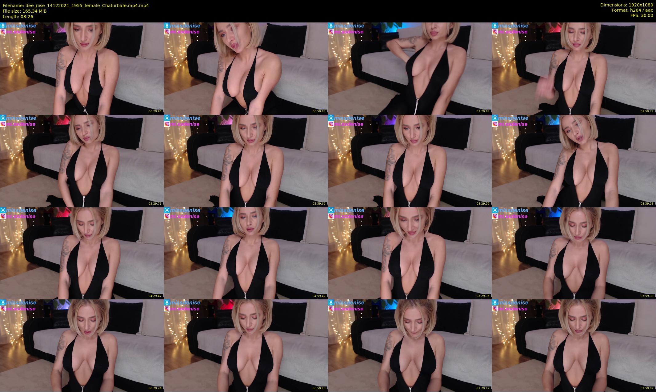 dee_nise — 9 minute Chaturbate female cam show recording, 1080p, Dec 14, 2021