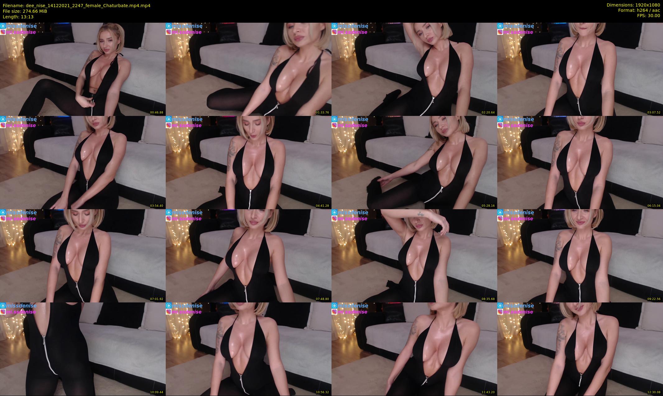 dee_nise — 14 minute Chaturbate female cam show recording, 1080p, Dec 14, 2021