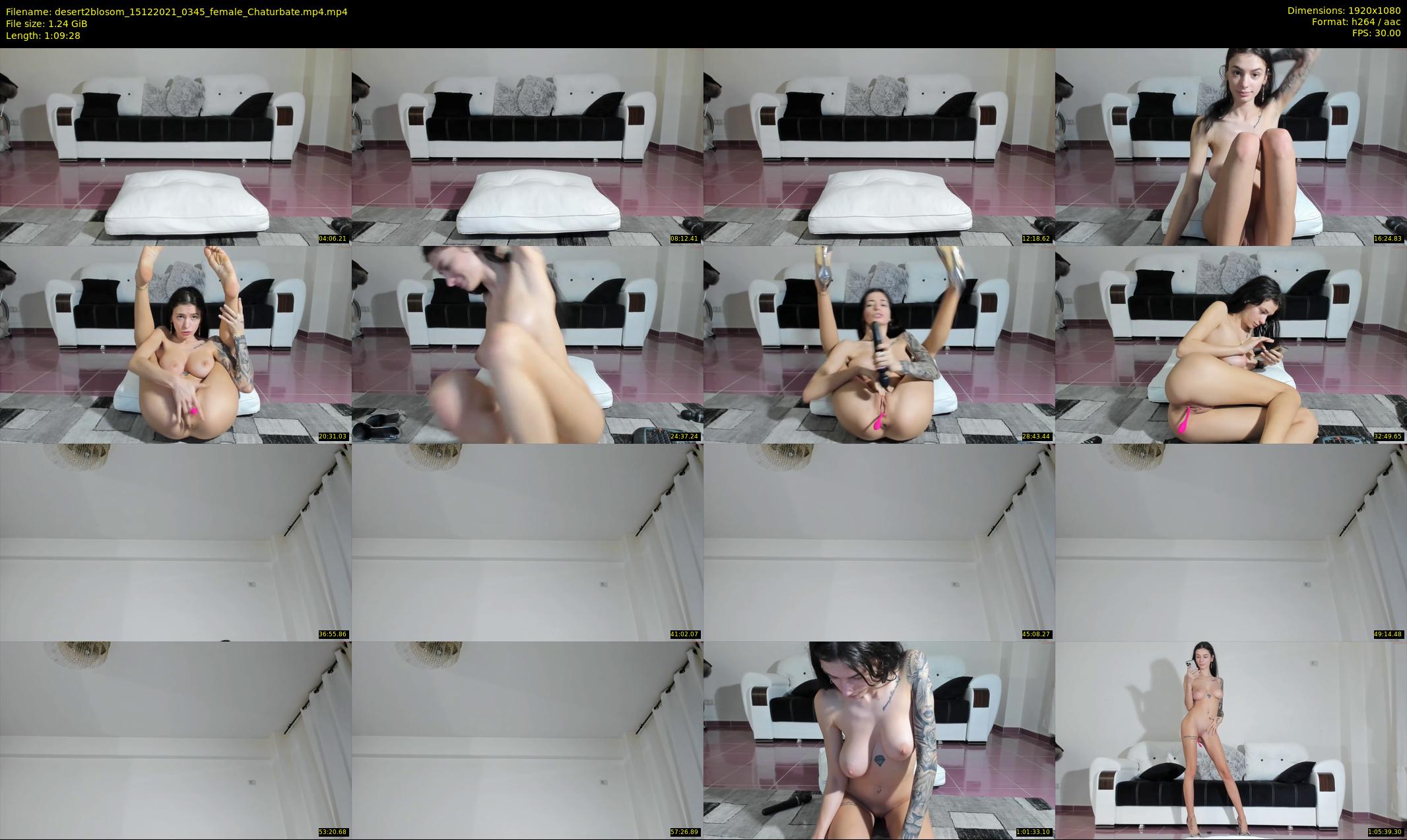 desert2blosom — 70 minute Chaturbate female cam show recording, 1080p, Dec 15, 2021
