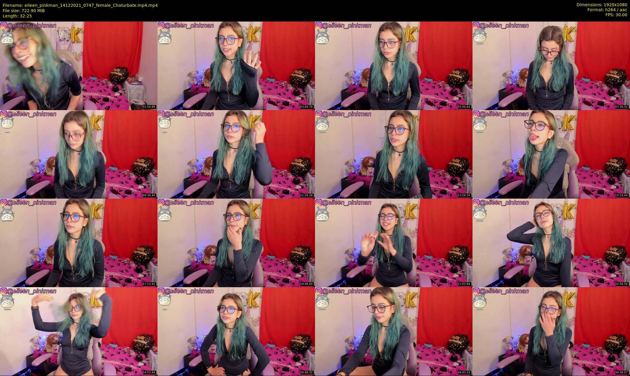 eileen_pinkman — 33 minute Chaturbate female cam show recording, 1080p, Dec 14, 2021