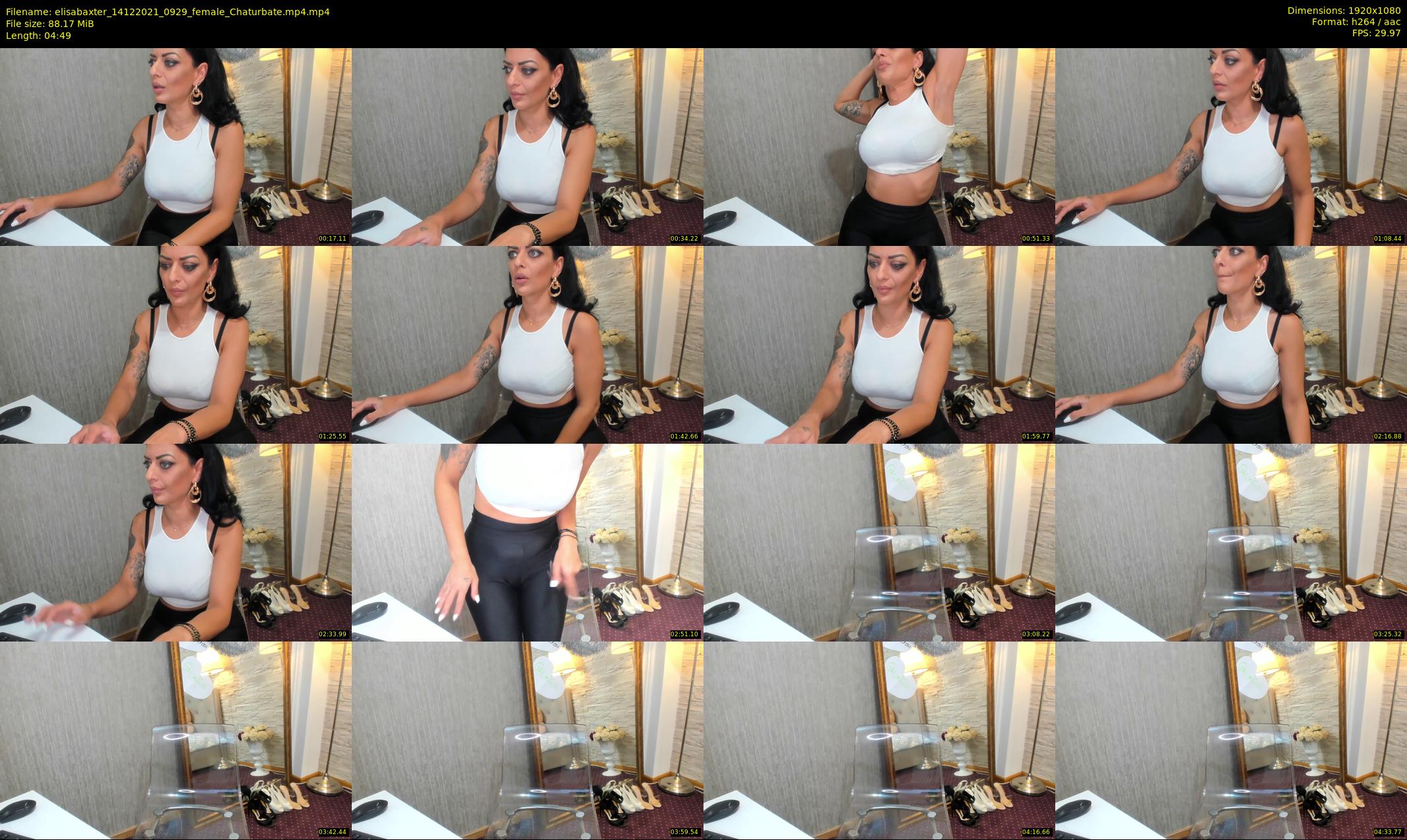 elisabaxter — 5 minute Chaturbate female cam show recording, 1080p, Dec 14, 2021