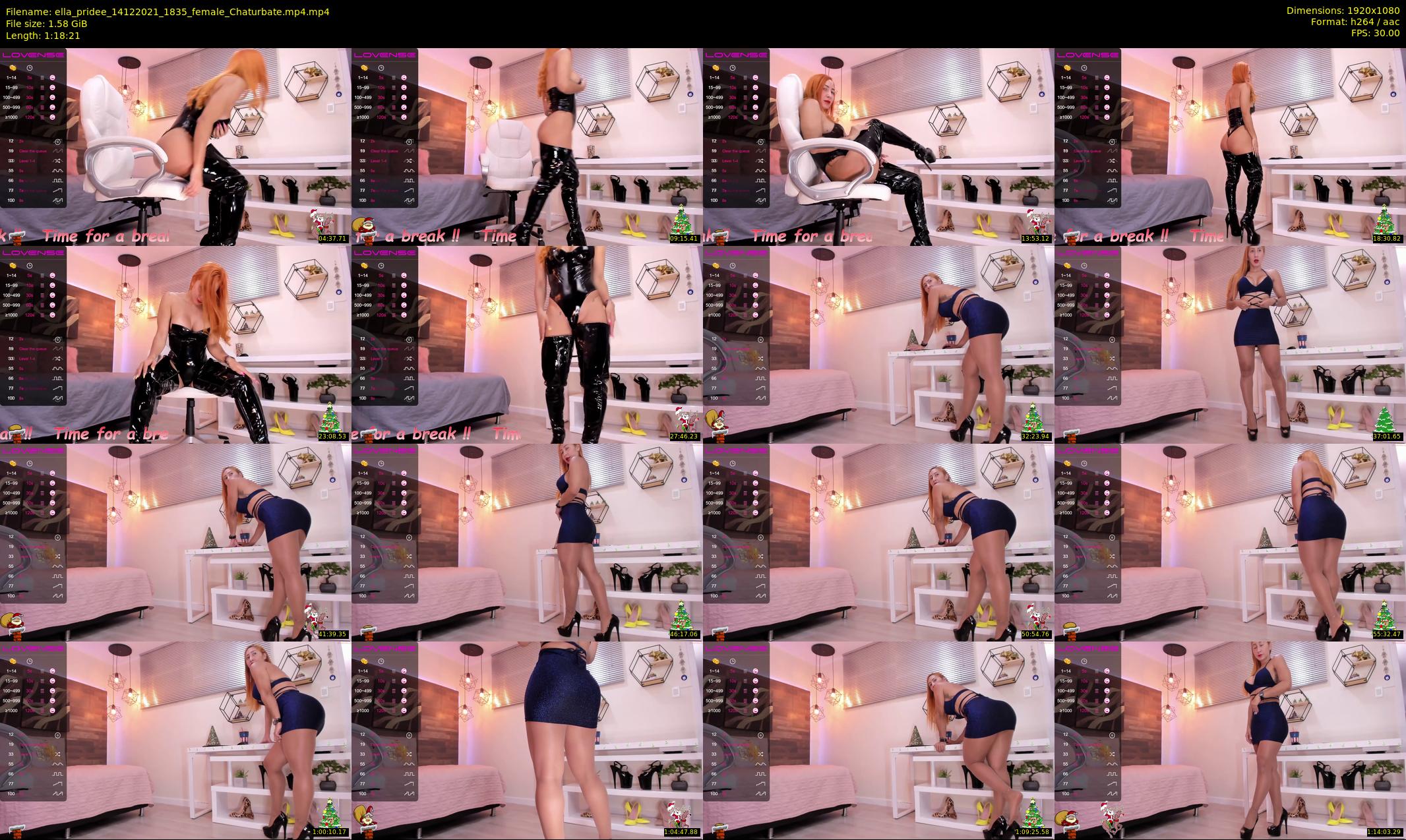 ella_pridee — 79 minute Chaturbate female cam show recording, 1080p, Dec 14, 2021
