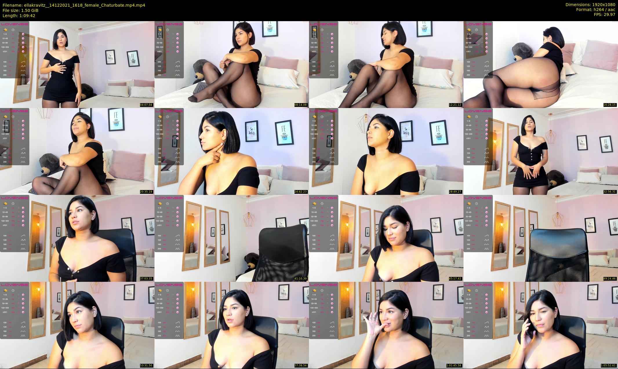 ellakravitz_ — 70 minute Chaturbate female cam show recording, 1080p, Dec 14, 2021