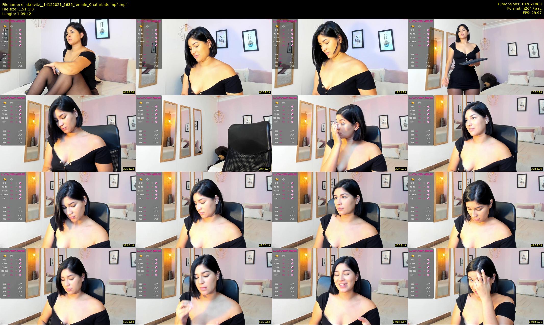 ellakravitz_ — 70 minute Chaturbate female cam show recording, 1080p, Dec 14, 2021
