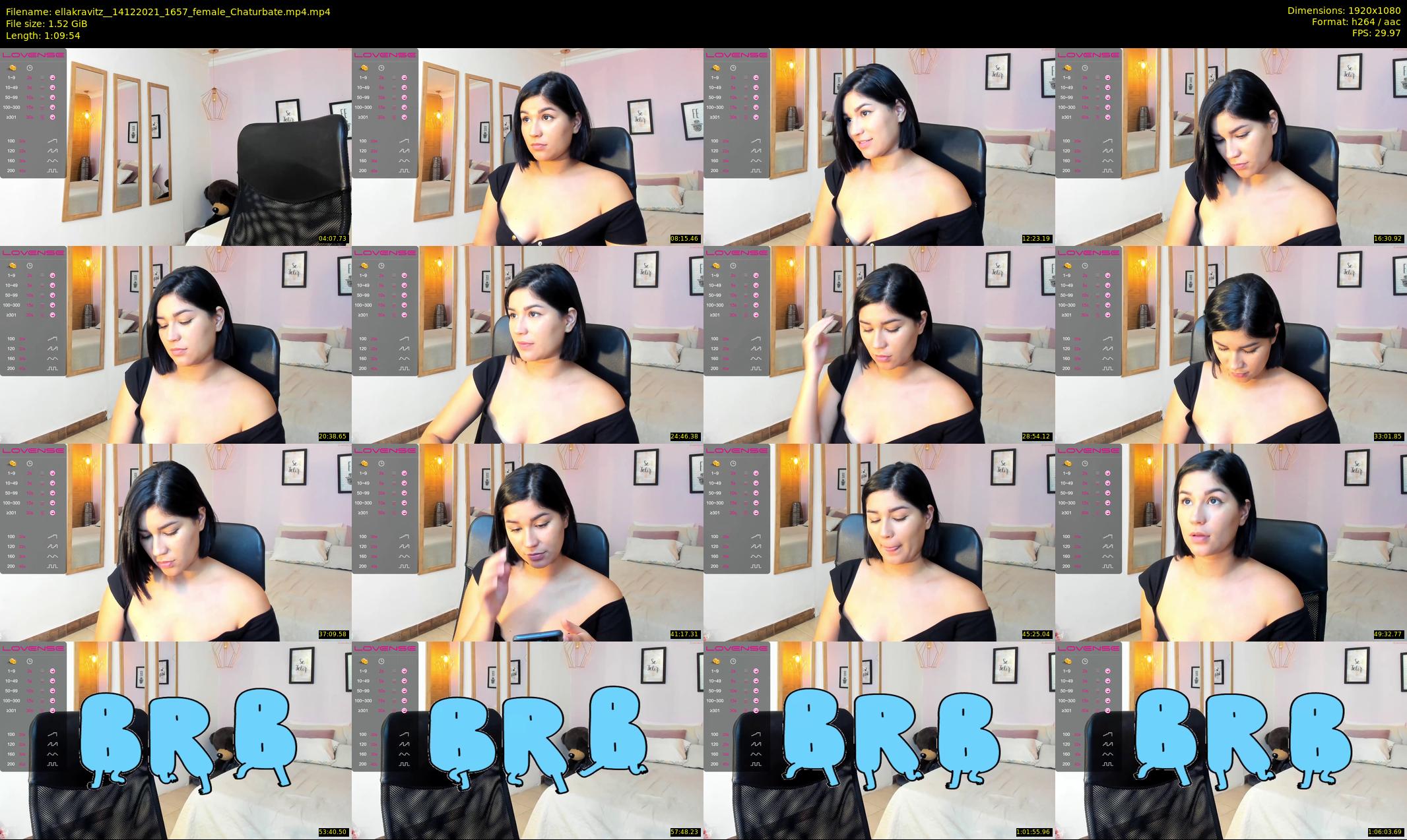 ellakravitz_ — 70 minute Chaturbate female cam show recording, 1080p, Dec 14, 2021