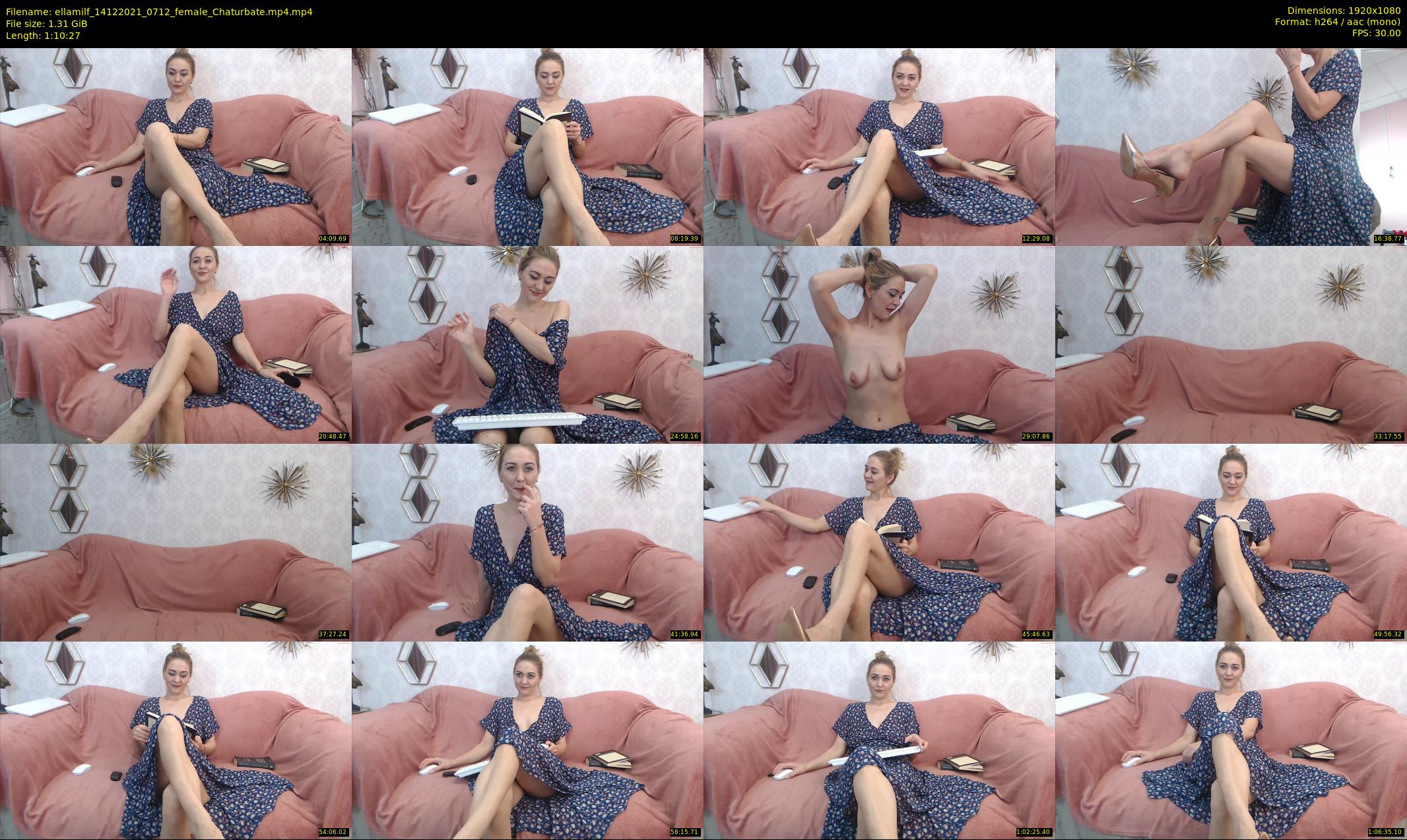 ellamilf — 71 minute Chaturbate female cam show recording, 1080p, Dec 14, 2021