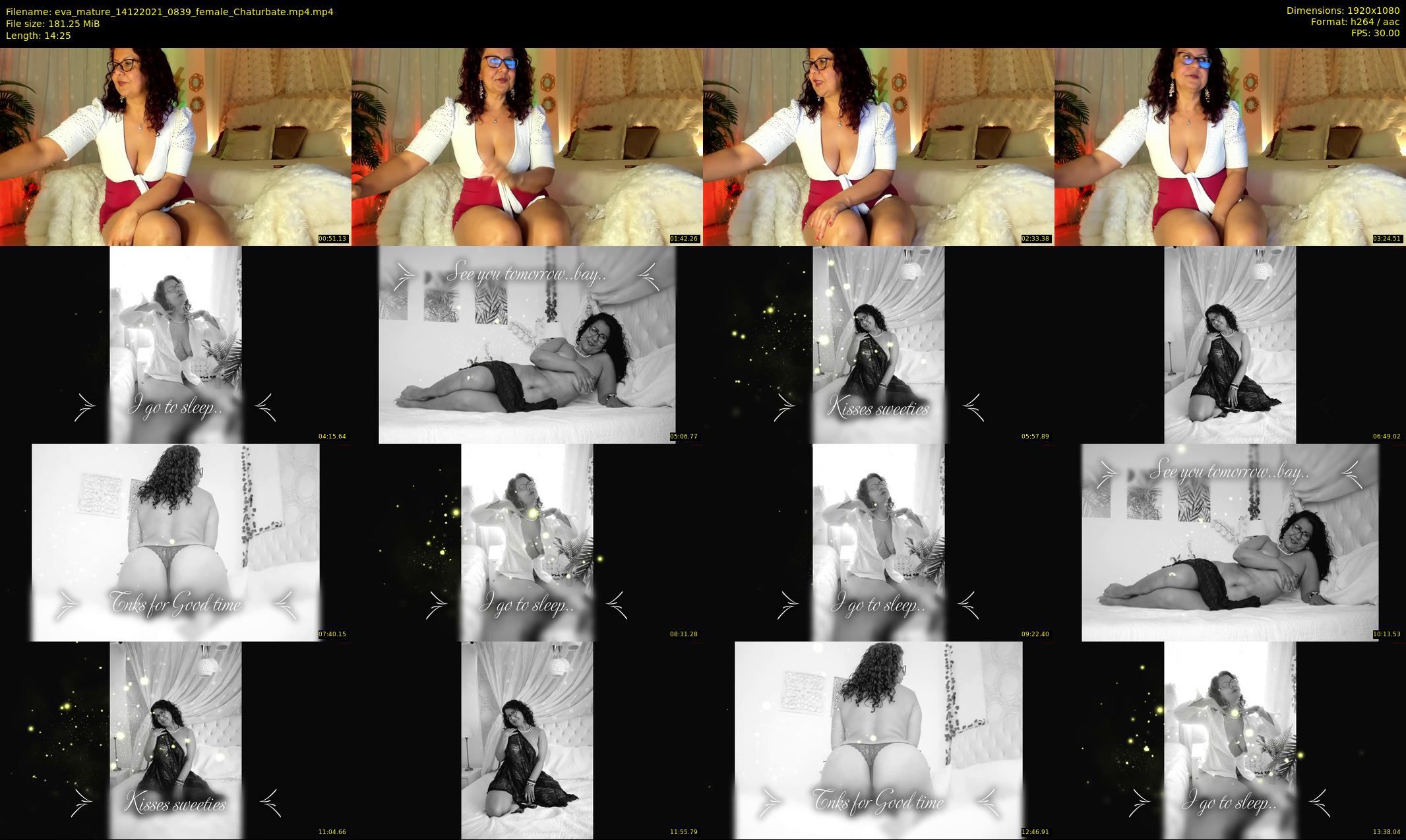 eva_mature — 15 minute Chaturbate female cam show recording, 1080p, Dec 14, 2021