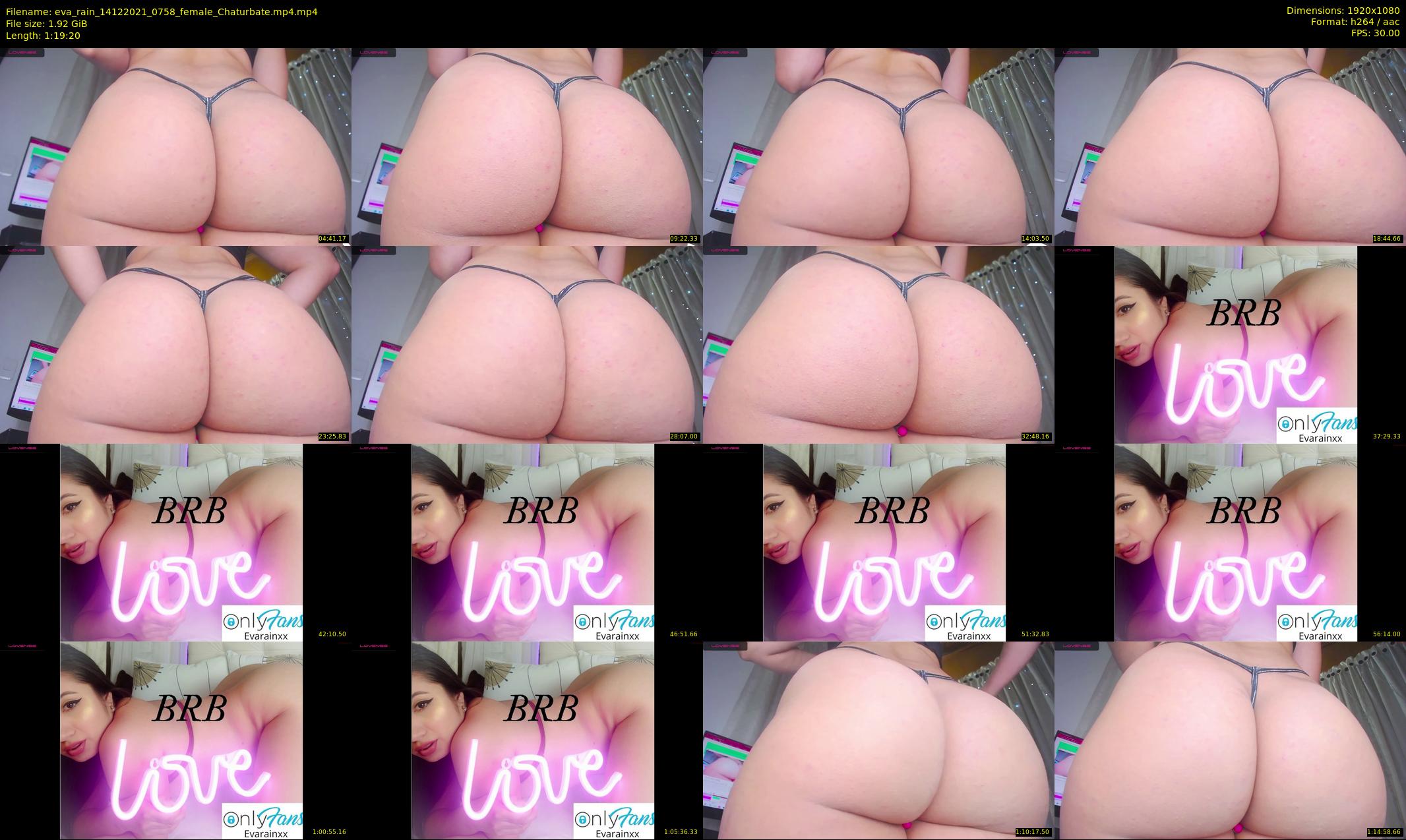 eva_rain — 80 minute Chaturbate female cam show recording, 1080p, Dec 14, 2021